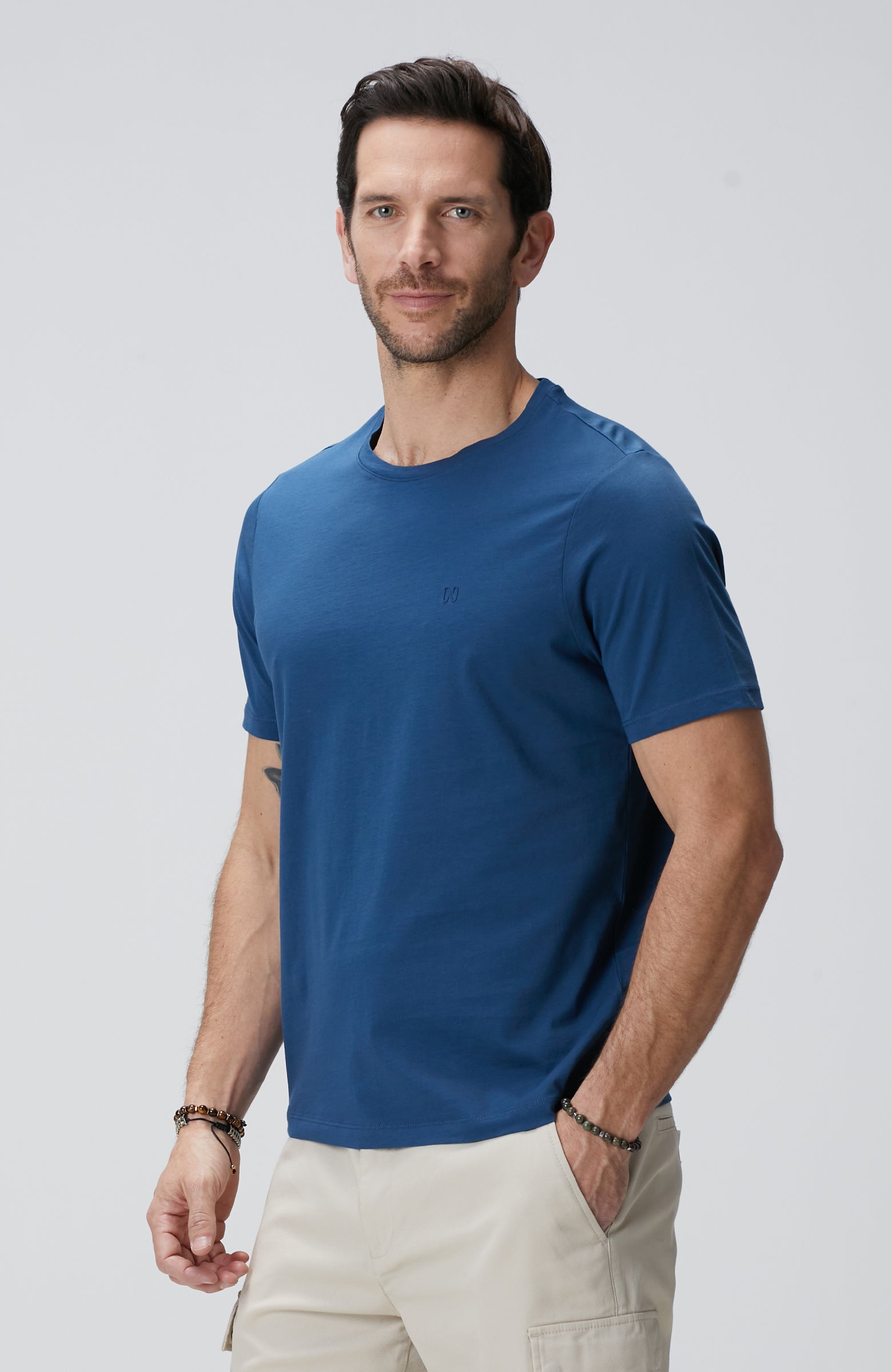 MEN'S Indigo Basic T-Shirt