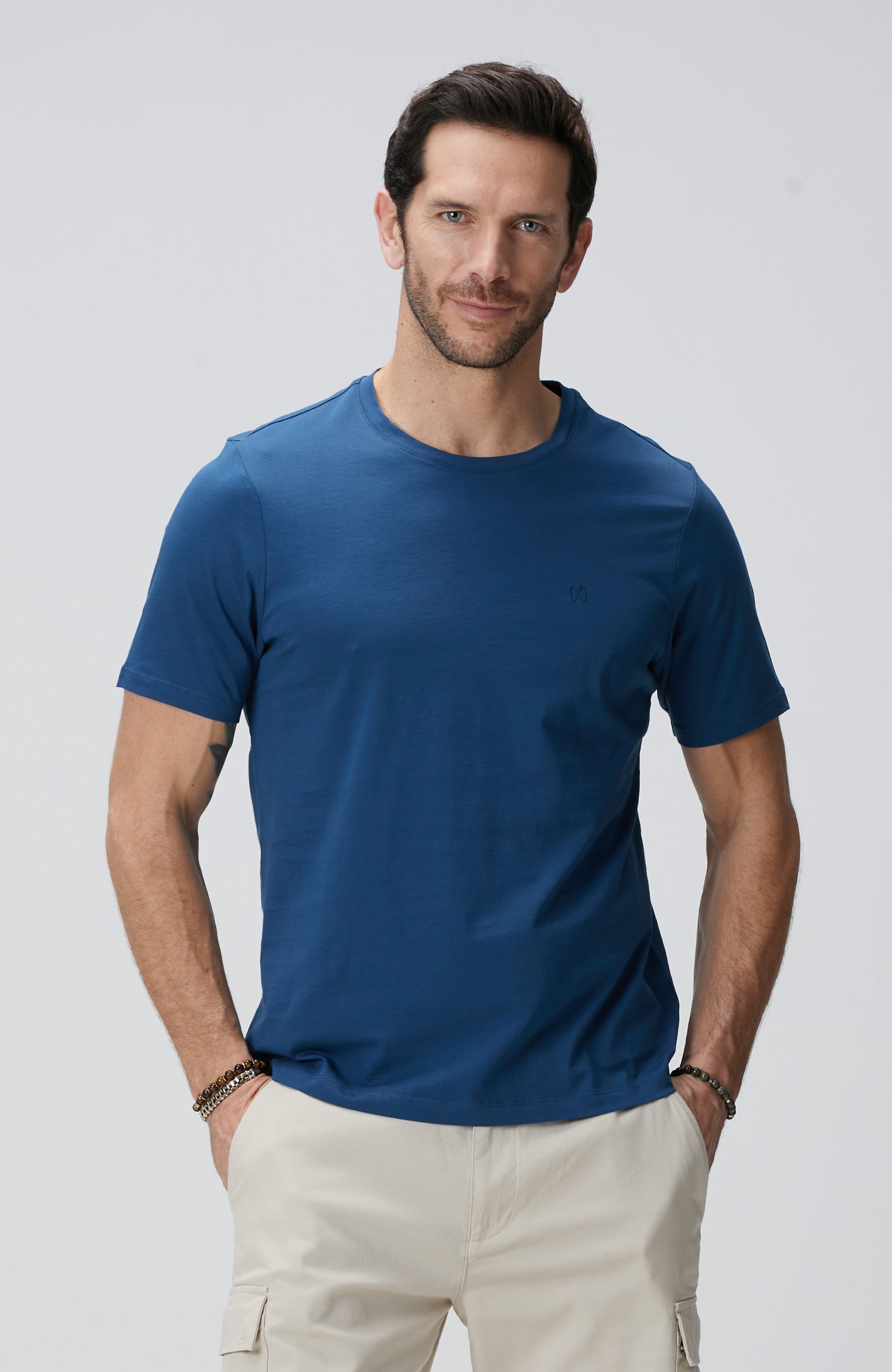 MEN'S Indigo Basic T-Shirt