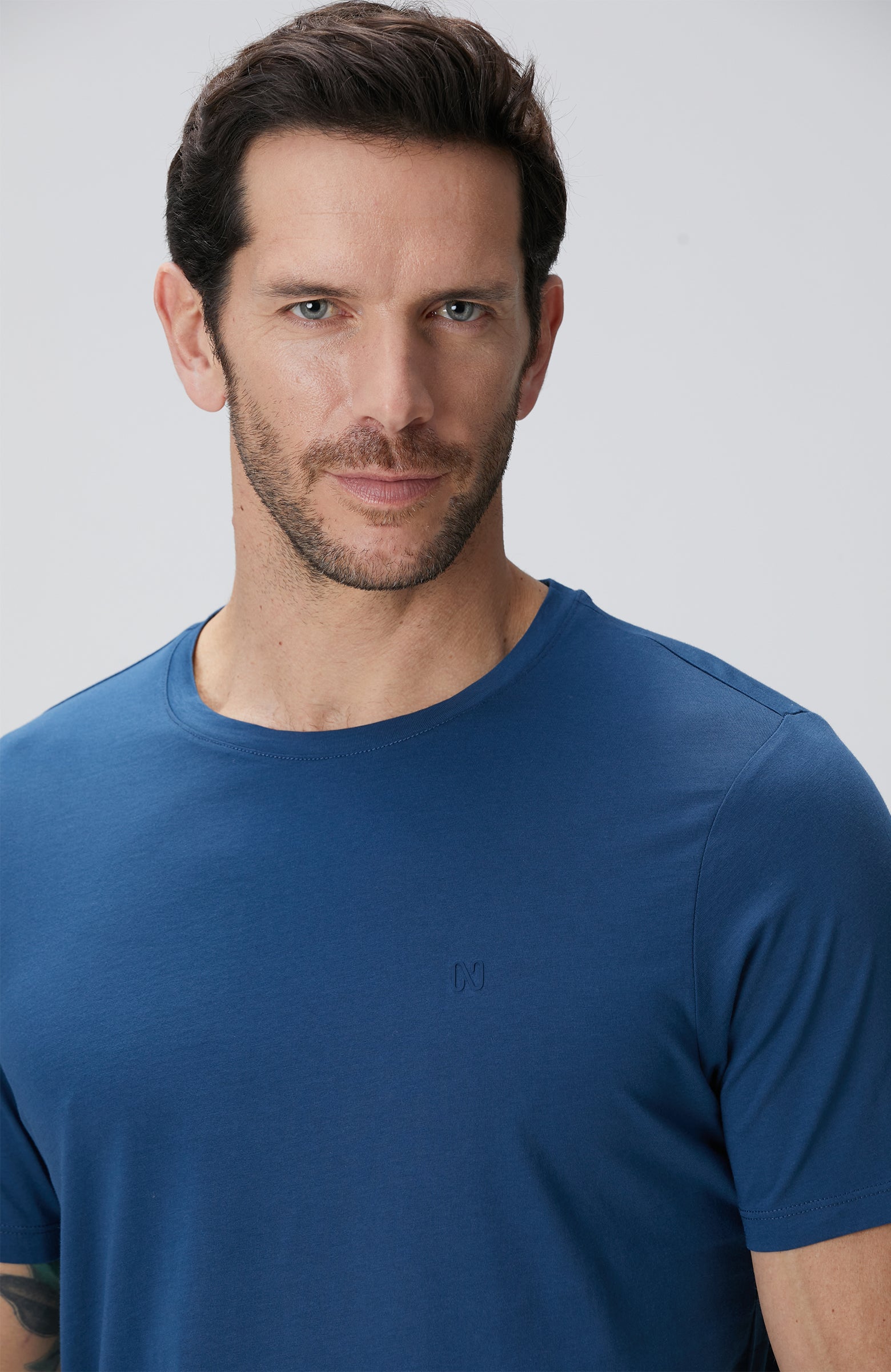 MEN'S Indigo Basic T-Shirt