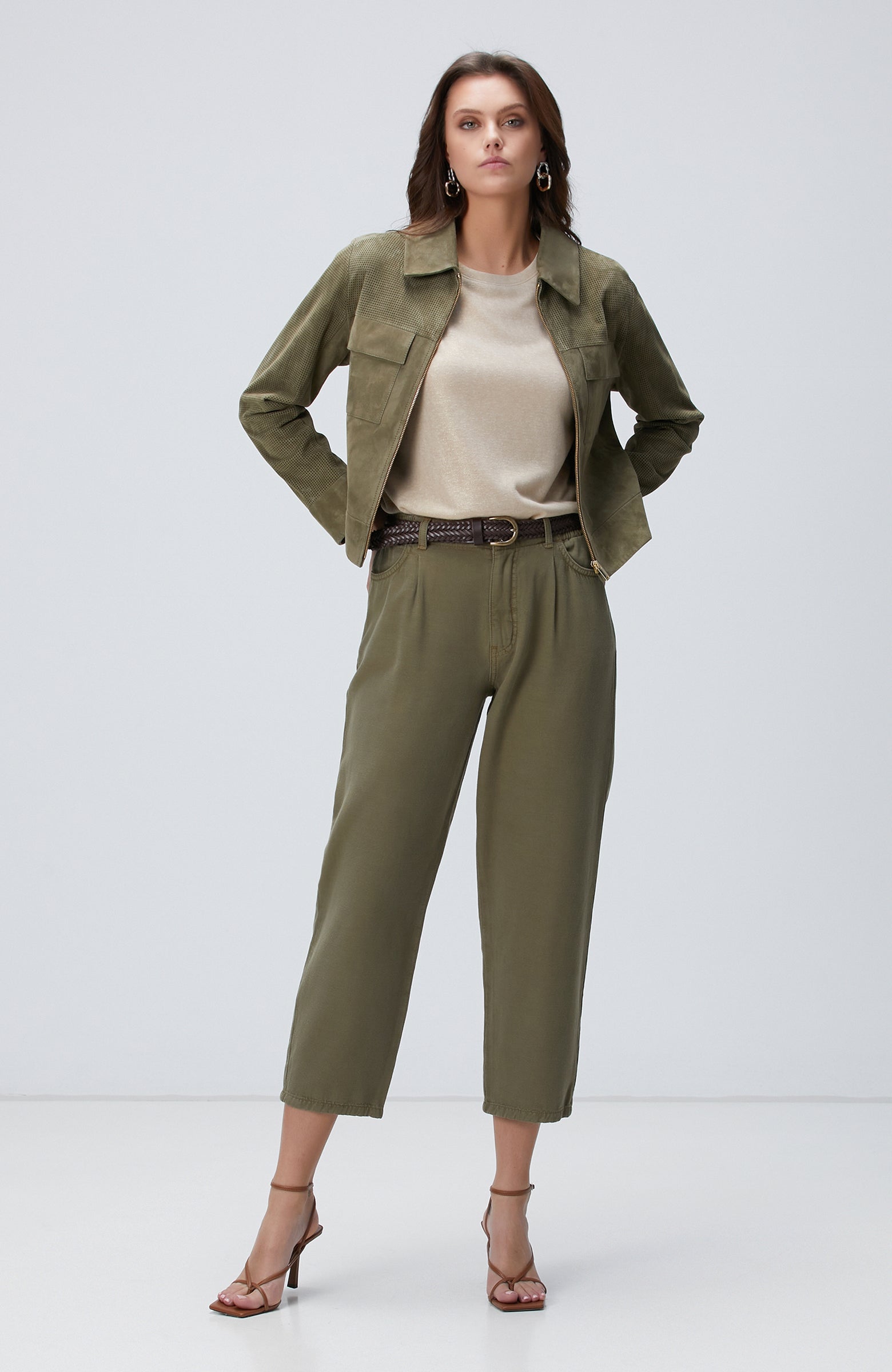 WOMEN'S Leather Jacket