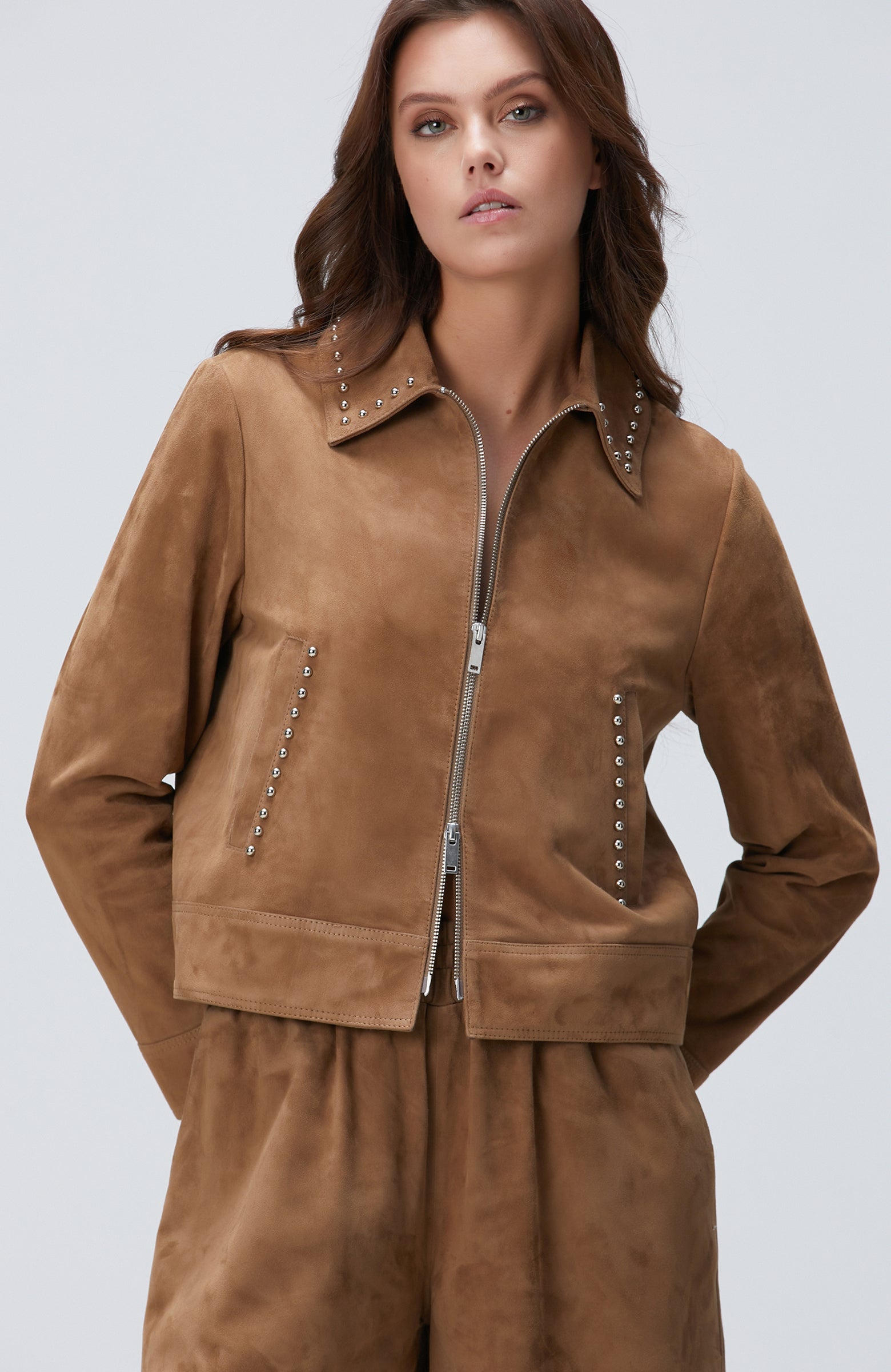 WOMEN'S Leather Jacket – Network Jordan