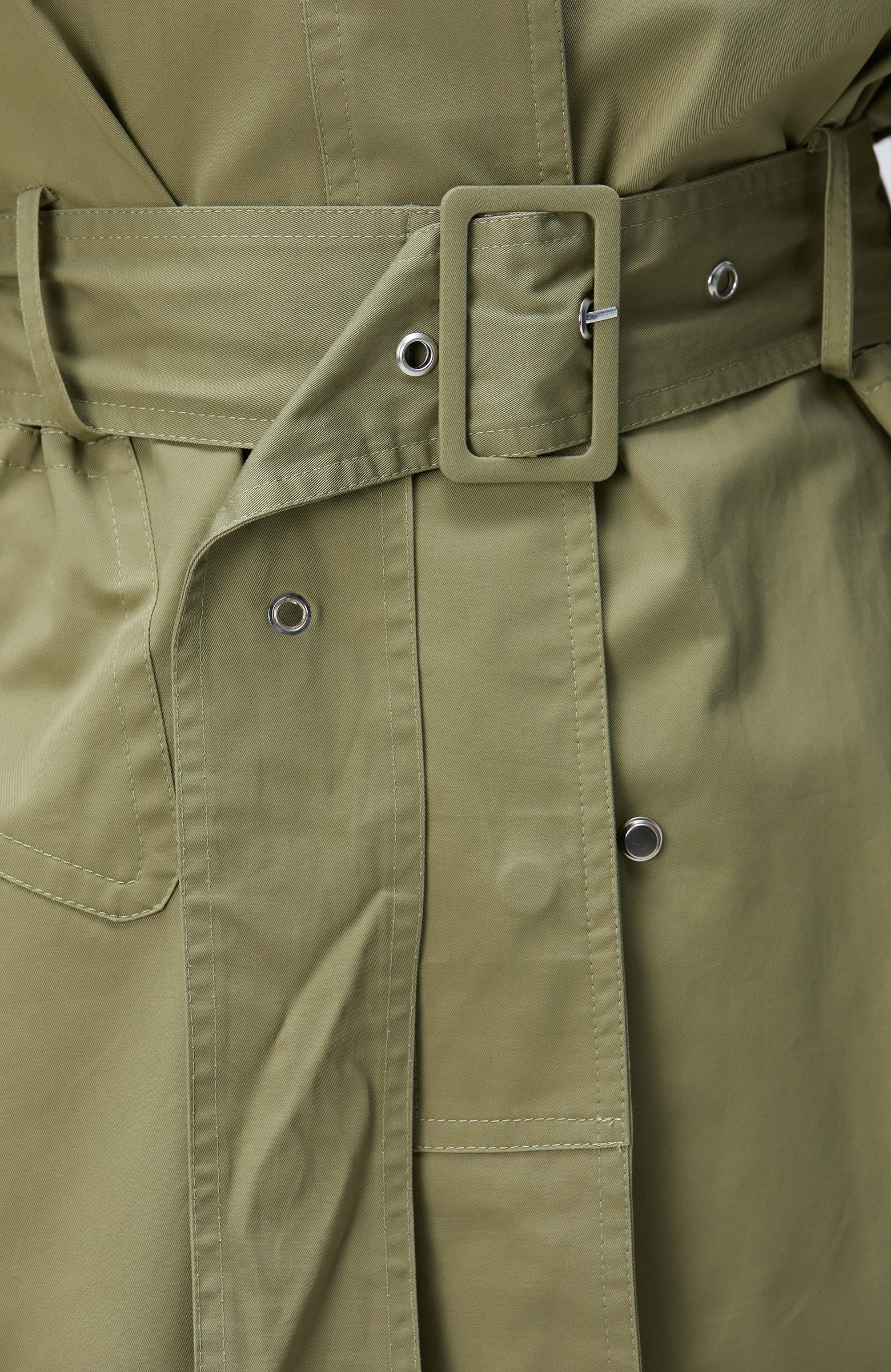 WOMEN'S Khaki Trench Coat