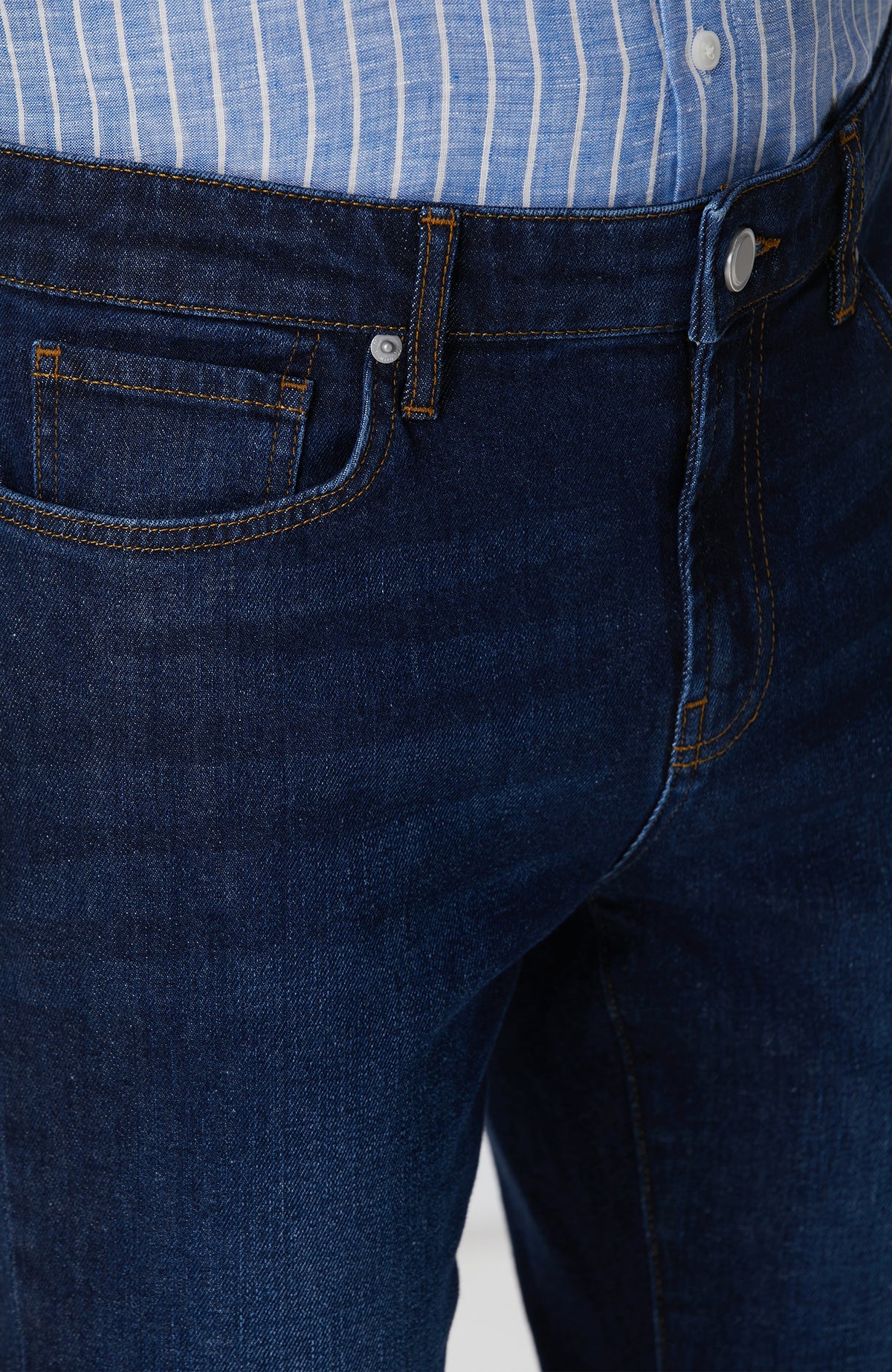 MEN'S Navy Blue Denim Pants