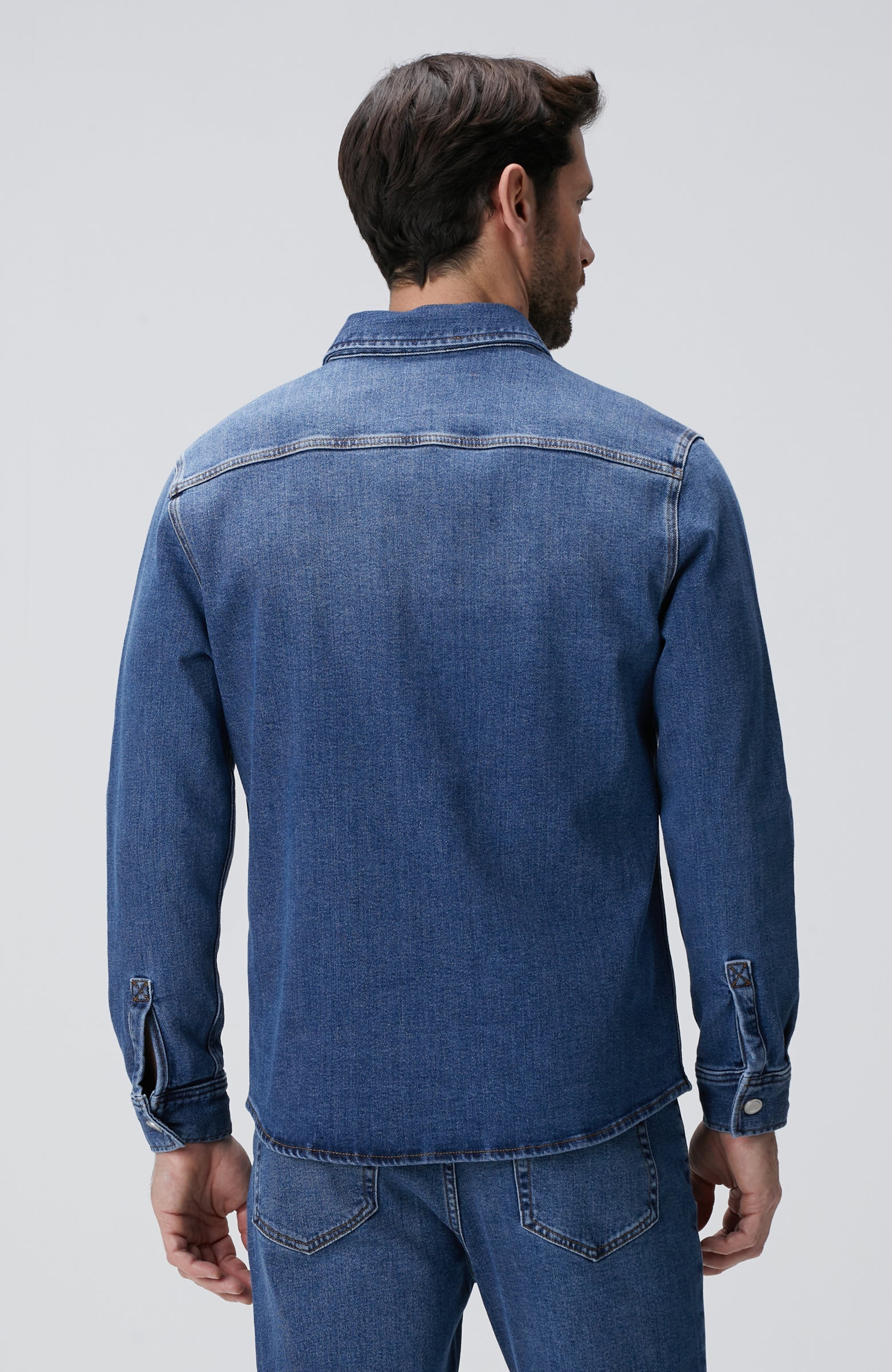 MEN'S Blue Denim Shirt