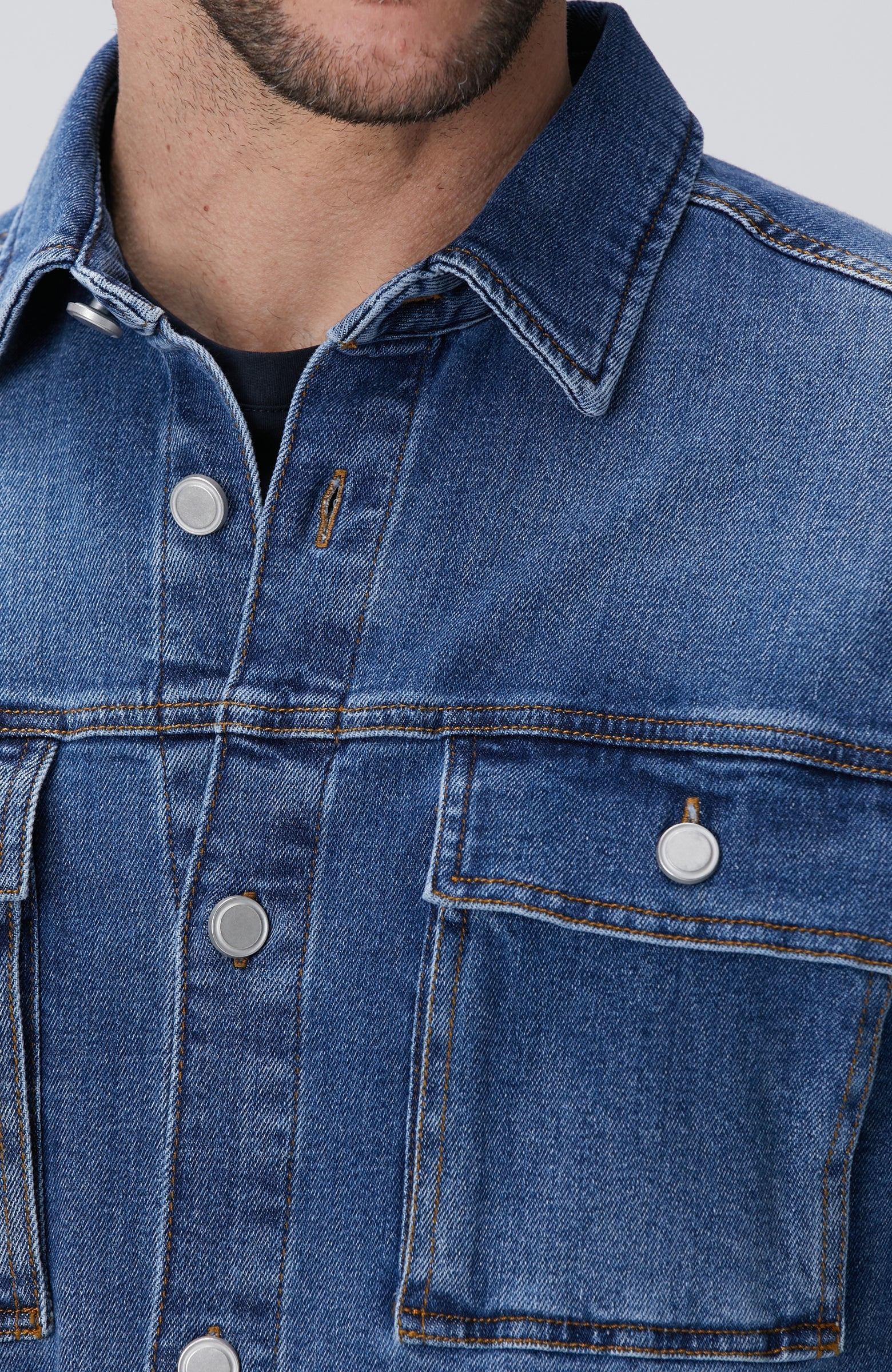 MEN'S Blue Denim Shirt