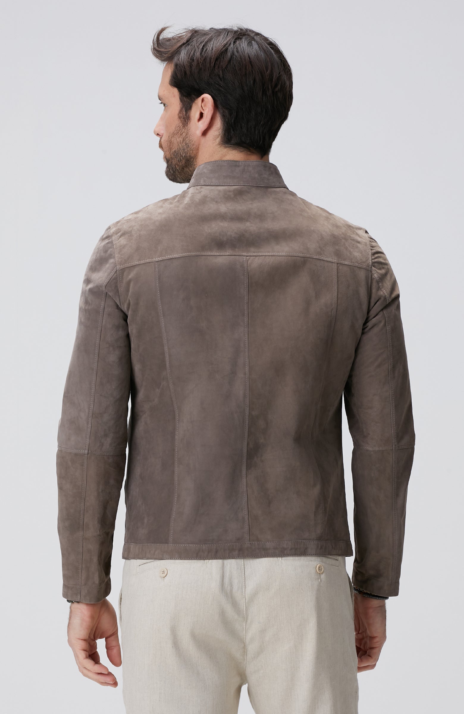 MEN'S Mink Double Sided Suede Coat