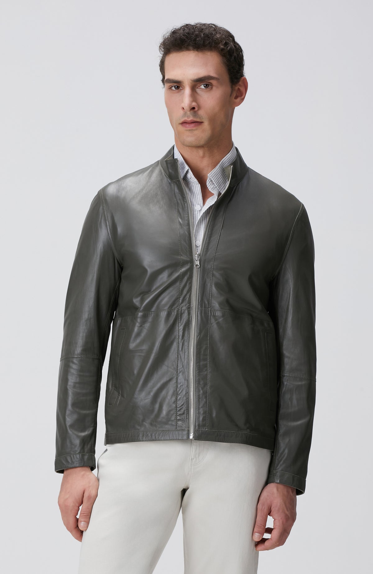 MEN'S Leather Coat