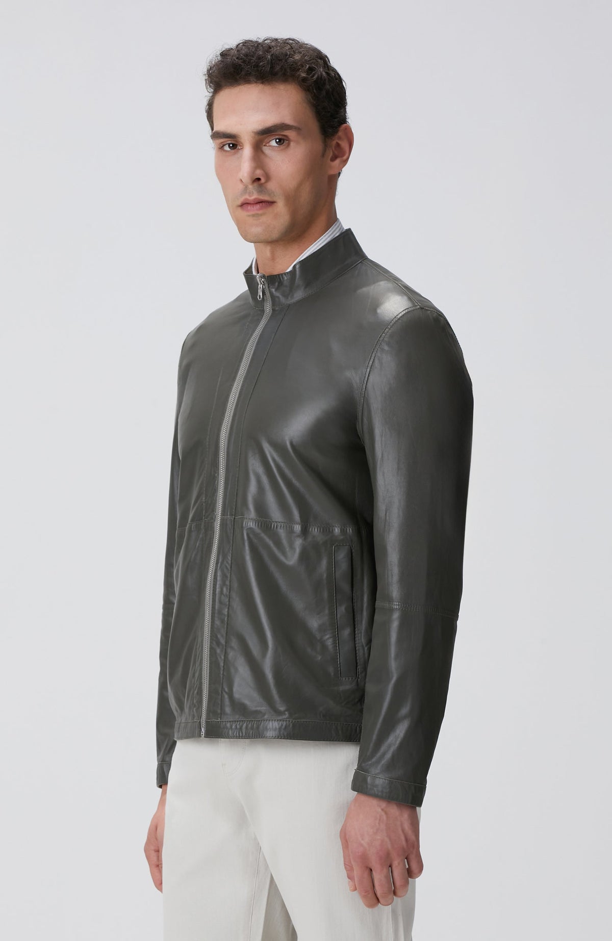 MEN'S Leather Coat
