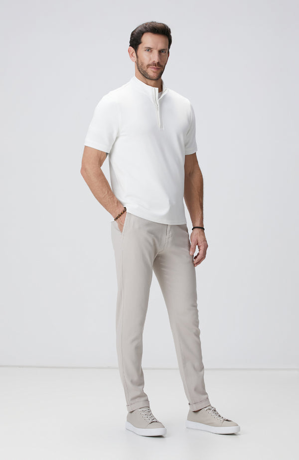 MEN'S Stone Diagonal Patterned Jogger Pants