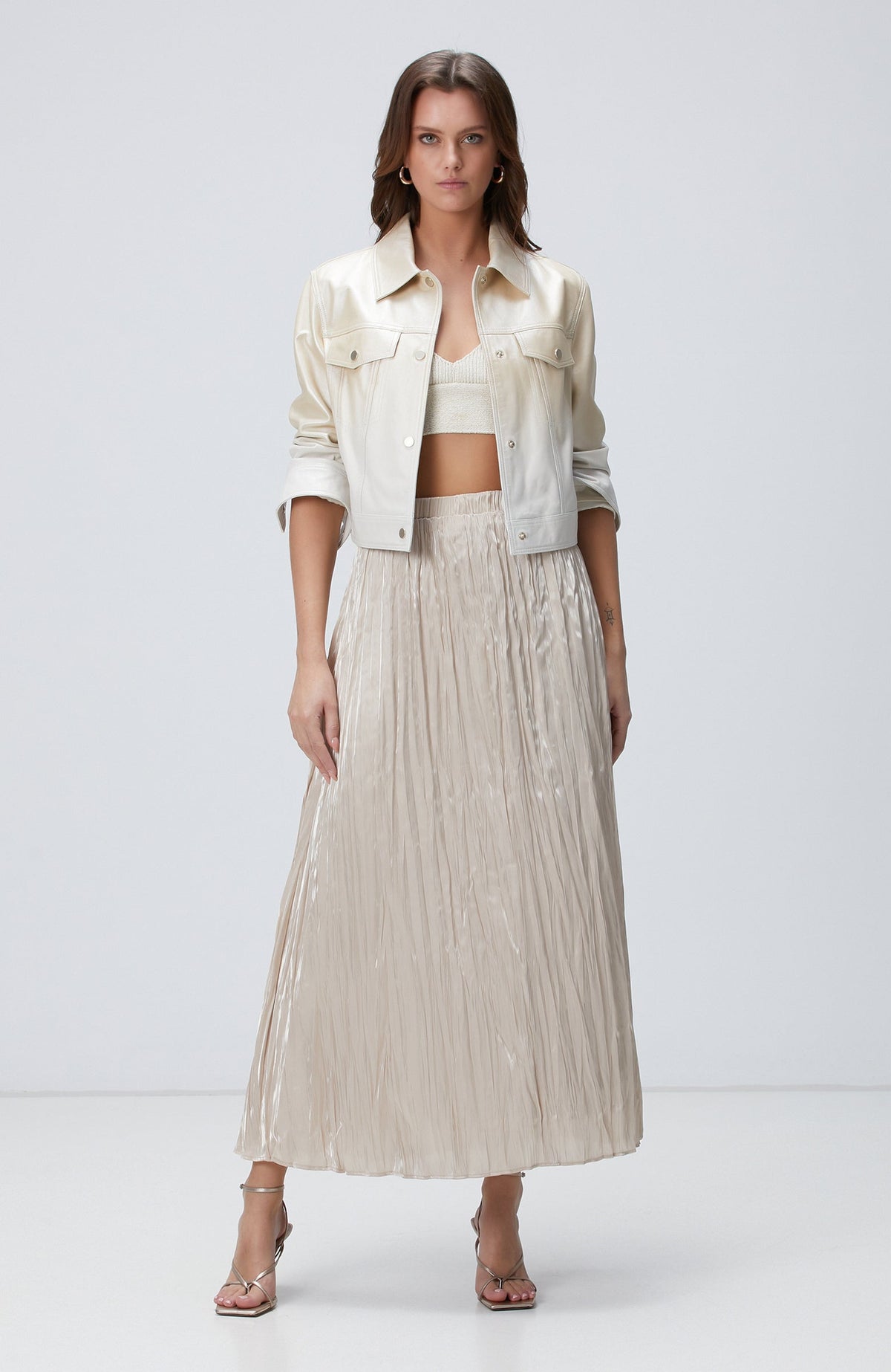 WOMEN'S Beige Skirt