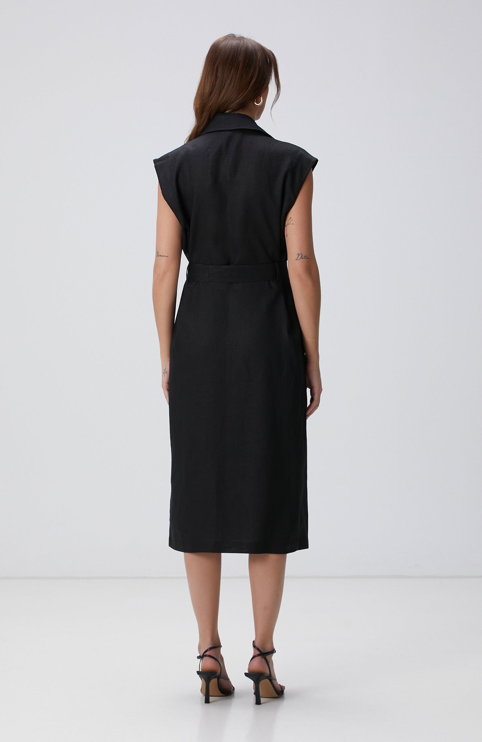 WOMEN'S Maxi Linen Dress