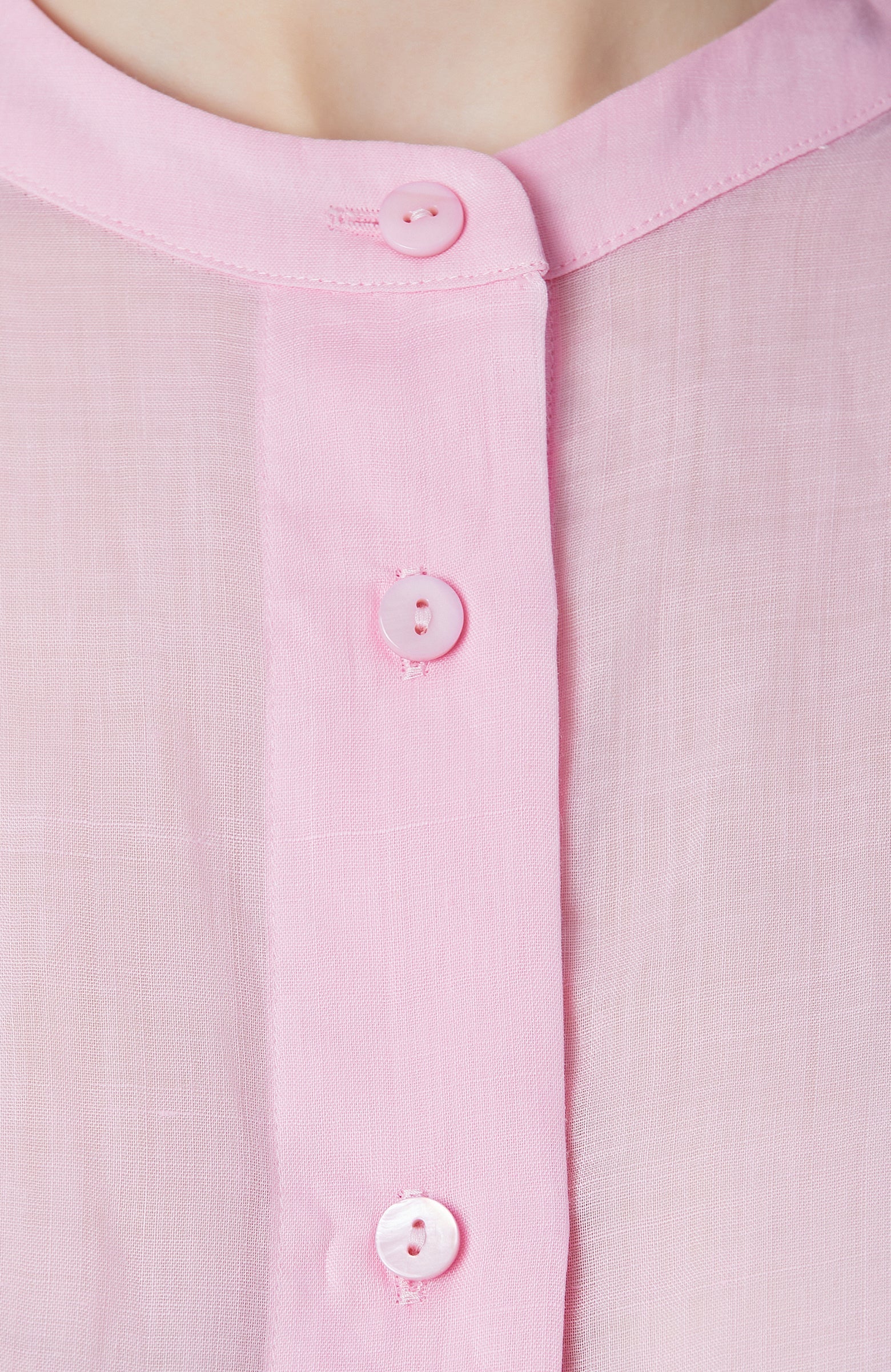 WOMEN'S Pink Ramie Shirt