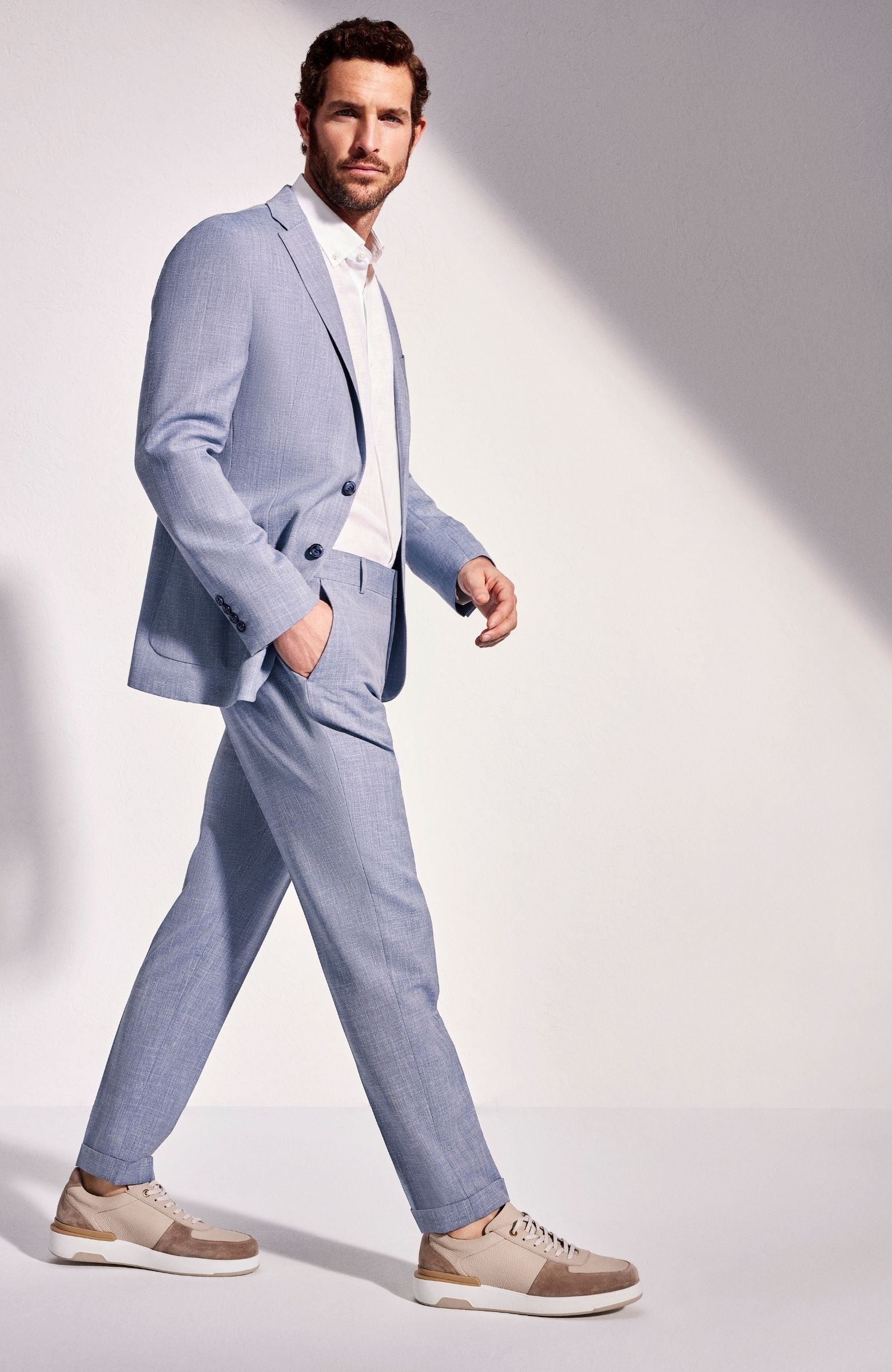 MEN'S Limited Wool Suit Made With Loro Piana FabricS