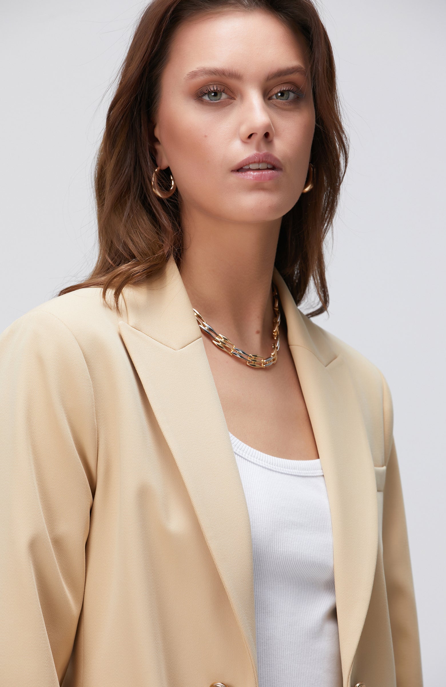 WOMEN'S Beige Jacket