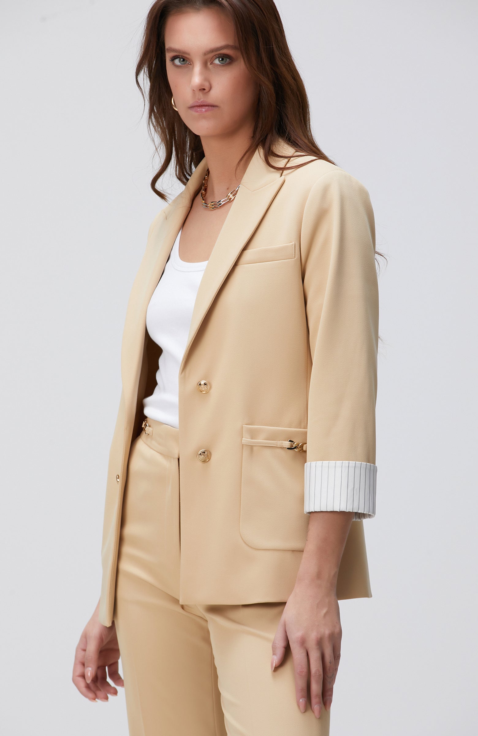 WOMEN'S Beige Jacket
