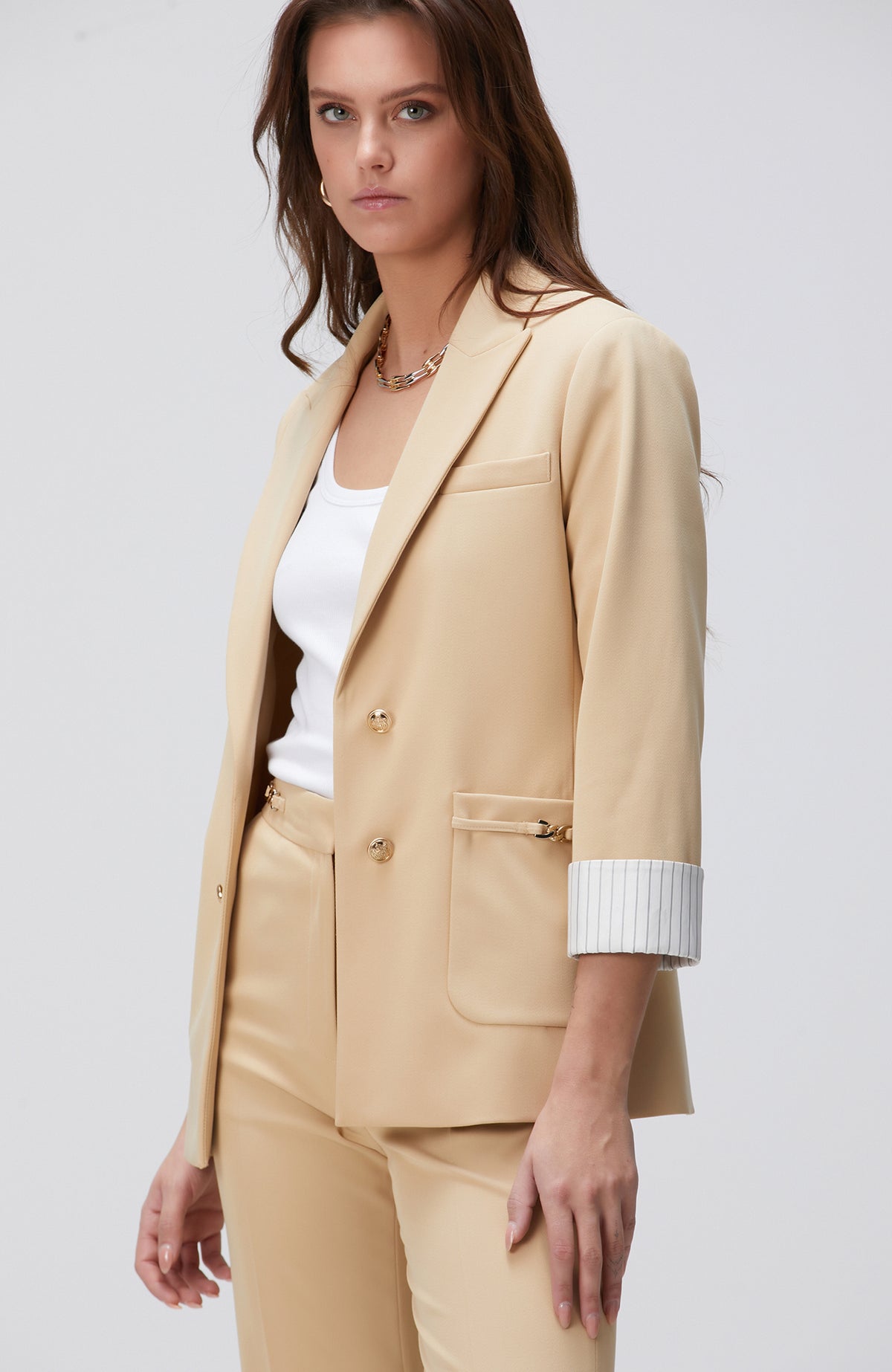 WOMEN'S Beige Jacket