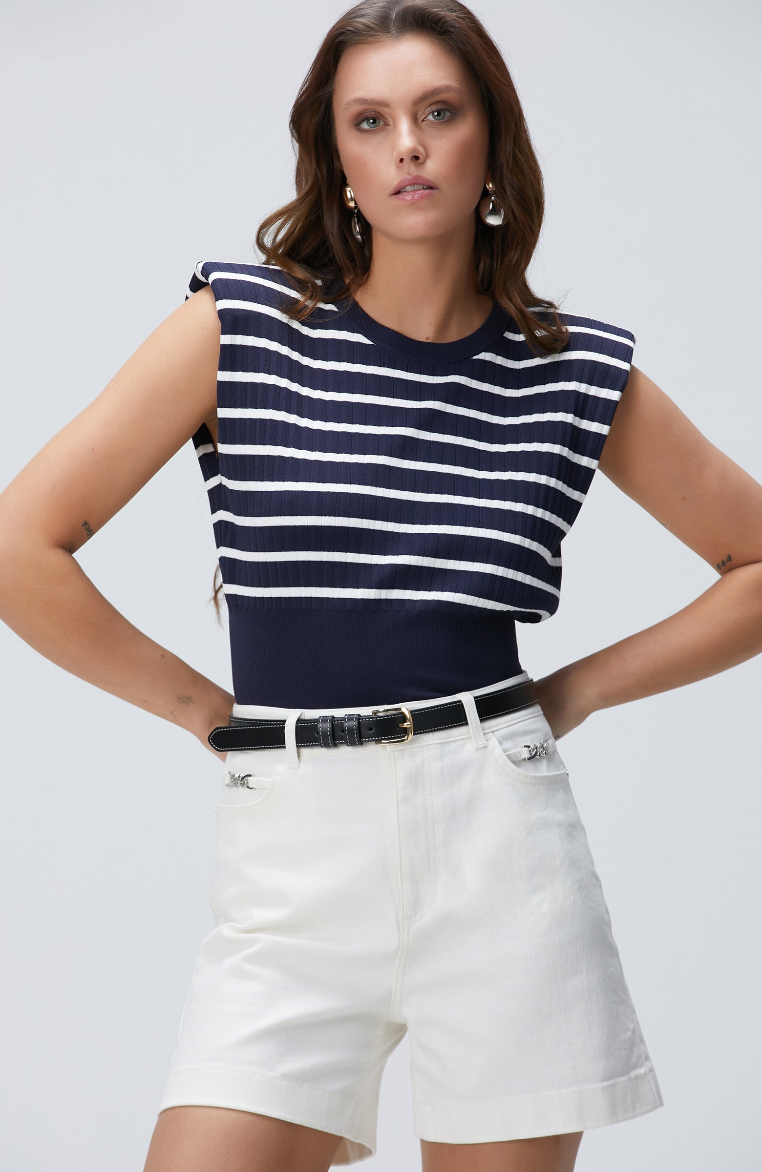 WOMEN'S Striped Sweater