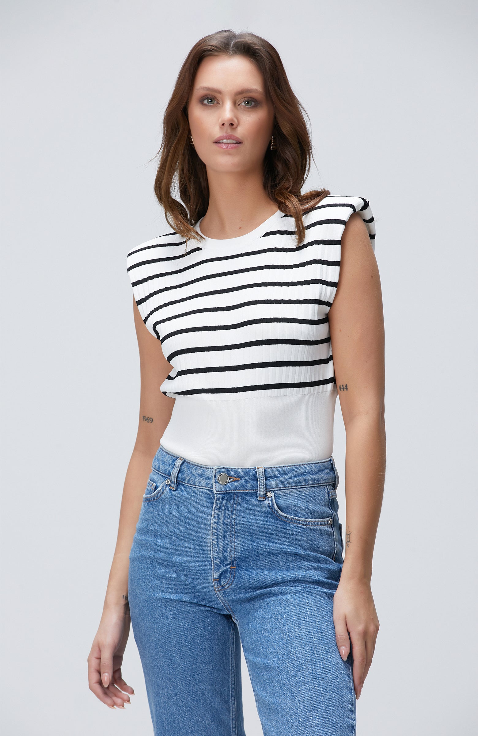 WOMEN'S Striped Sweater