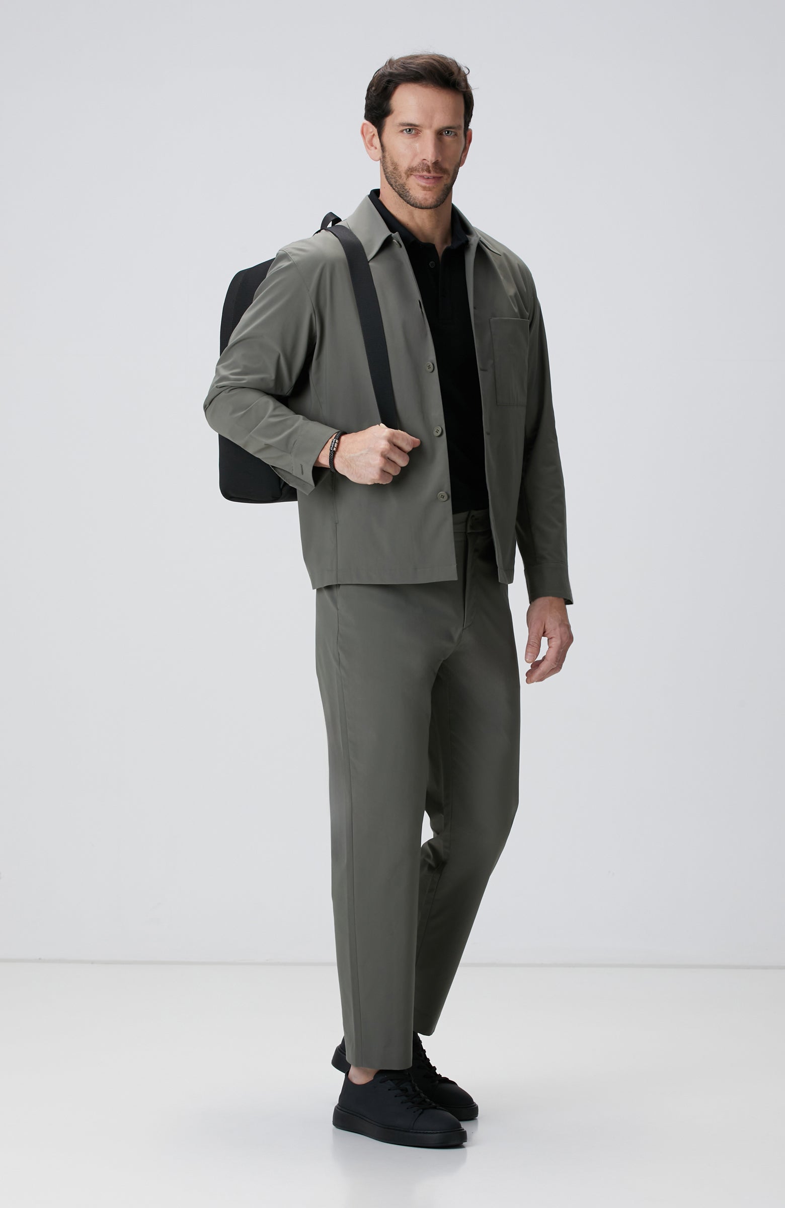 MEN'S Khaki Outer Shirt