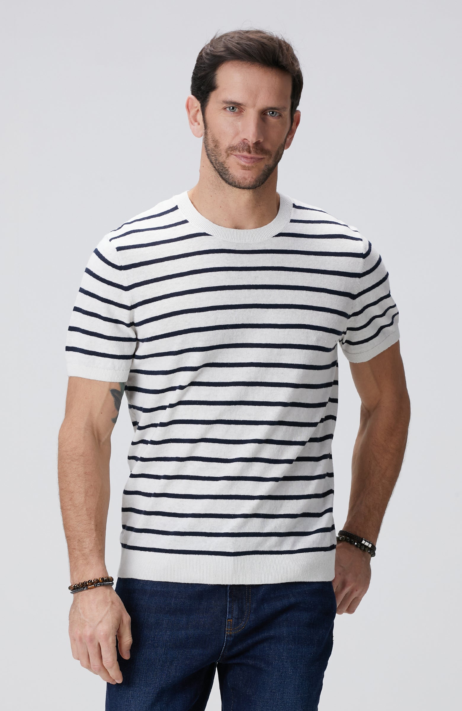 MEN'S Linen Blend Sweater