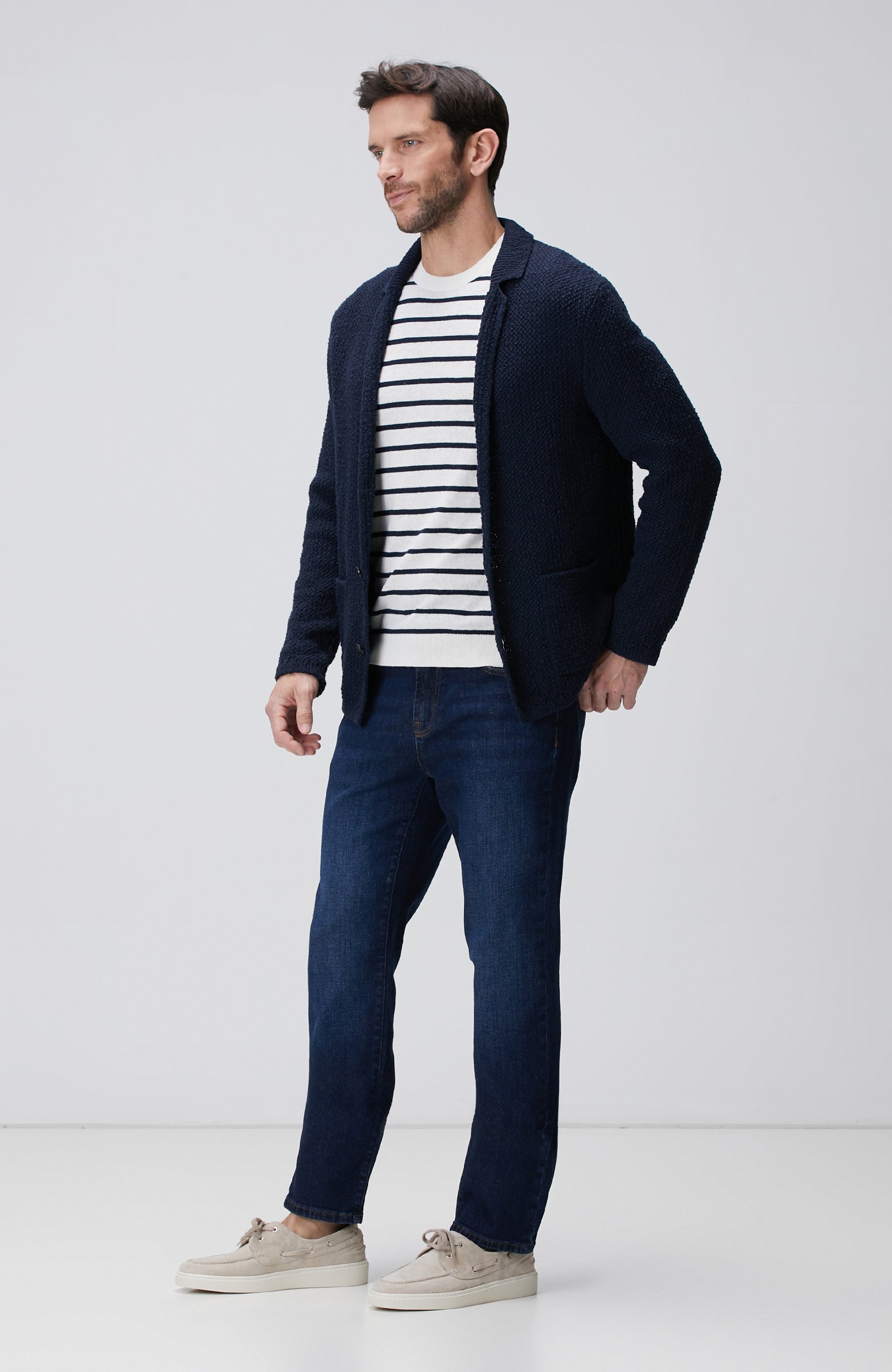 MEN'S Linen Blend Sweater