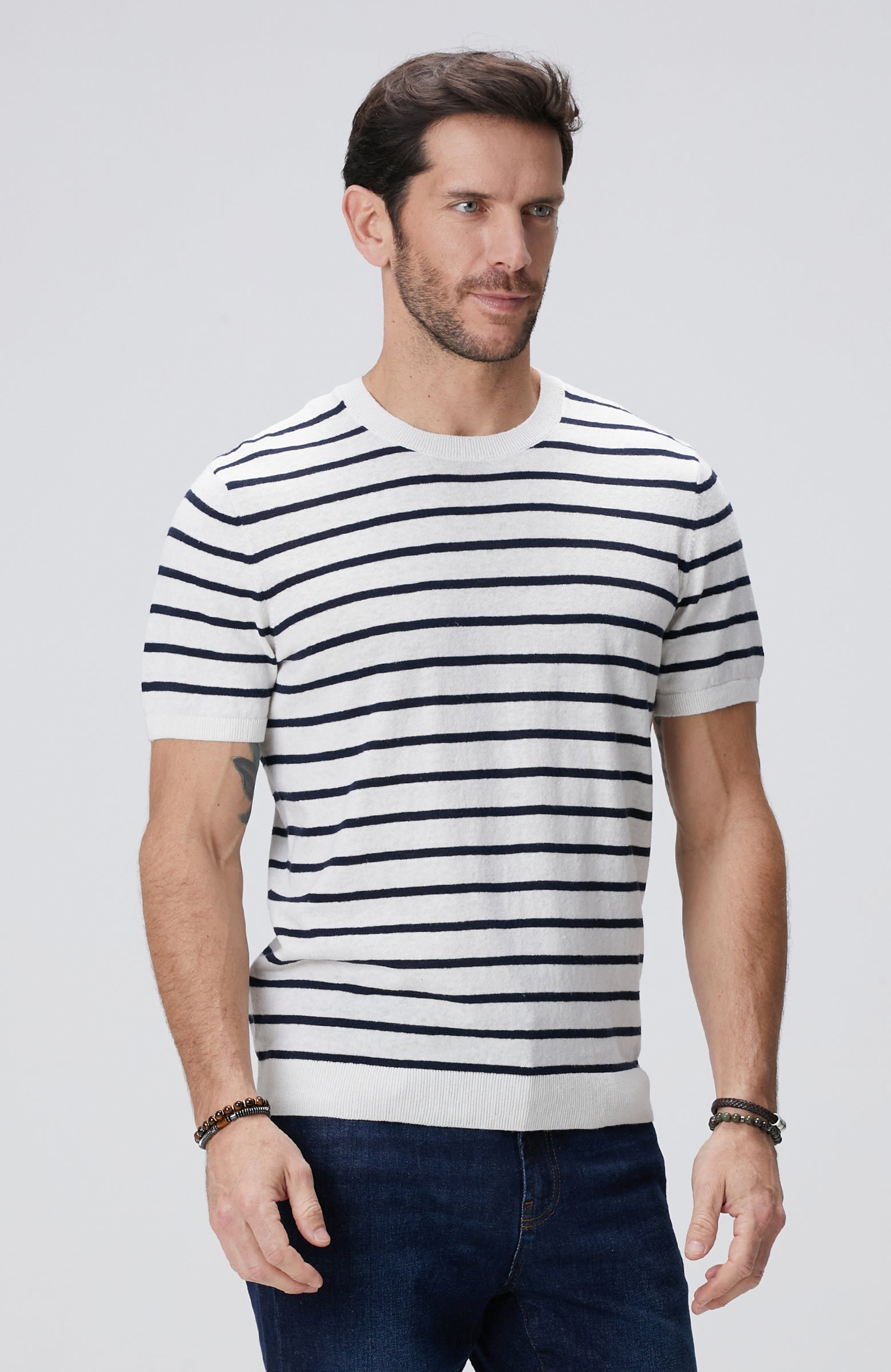 MEN'S Linen Blend Sweater