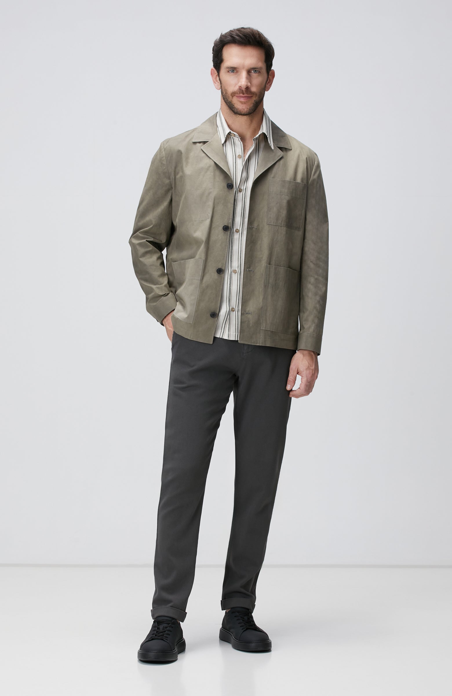 MEN'S Tie-Dye Patterned Jacket