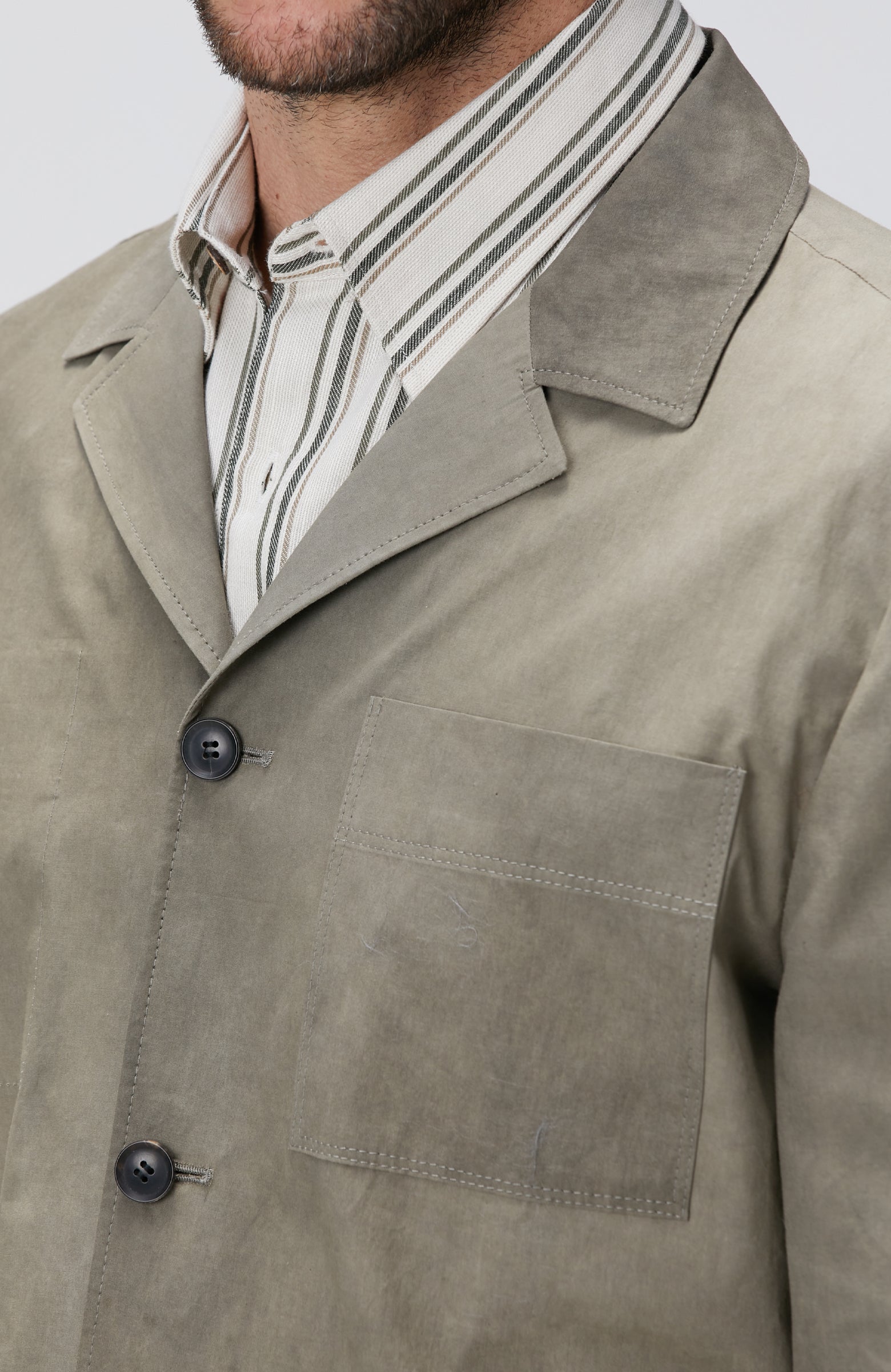 MEN'S Tie-Dye Patterned Jacket