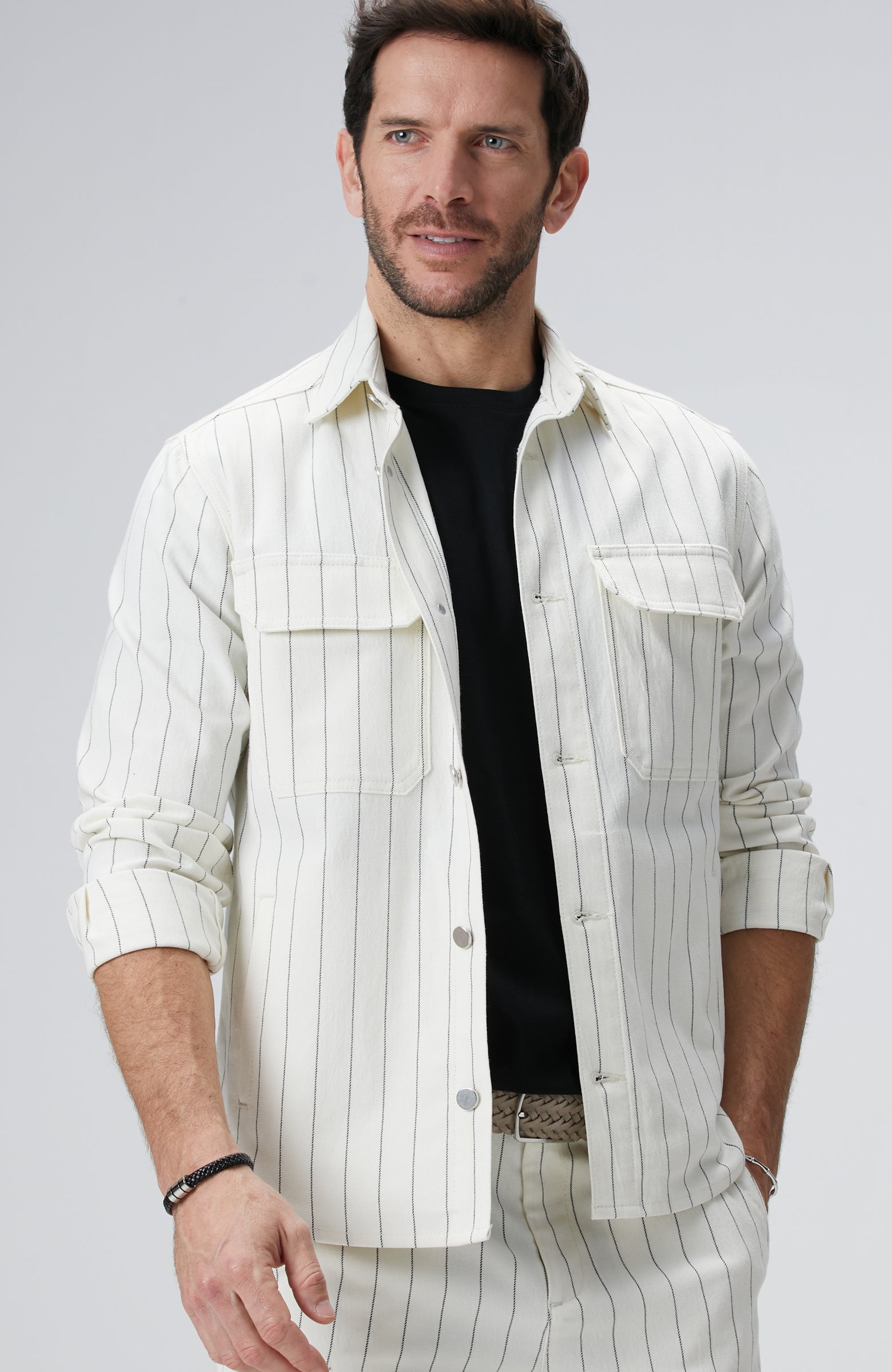 MEN'S Off-White Outer Shirt