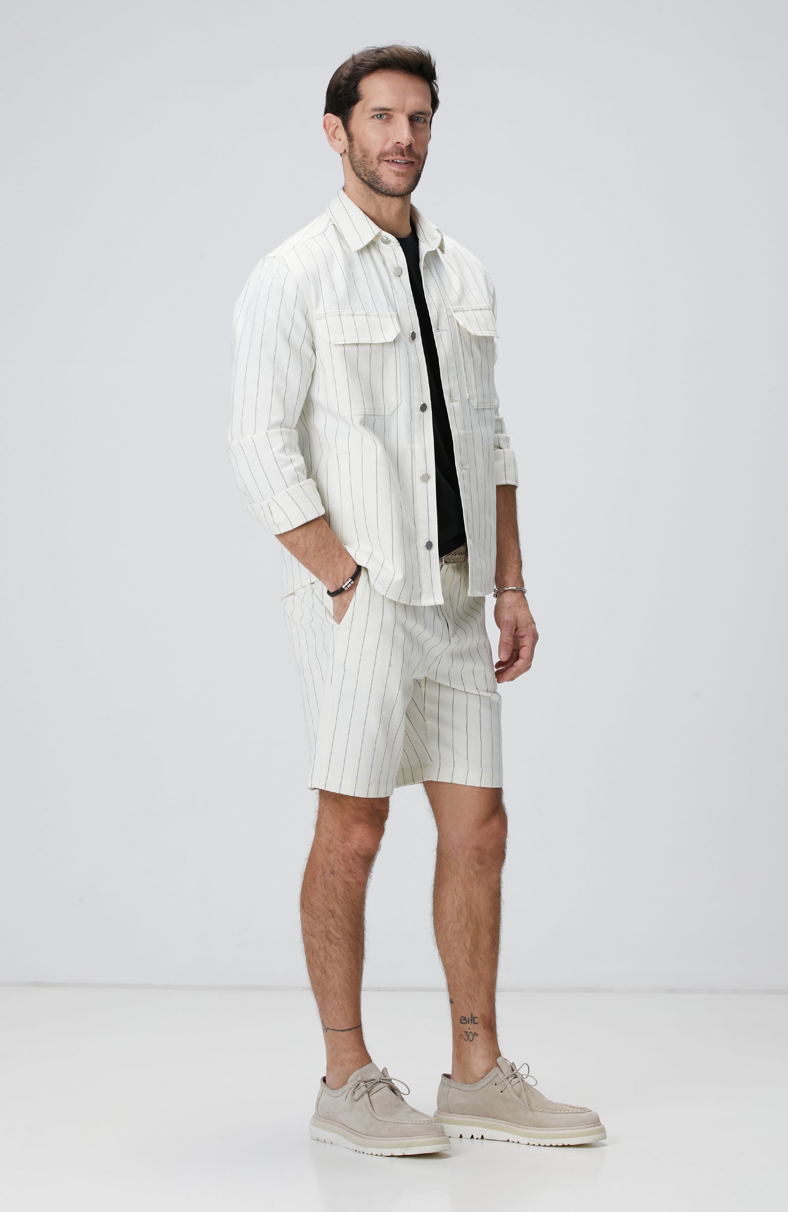 MEN'S Off-White Outer Shirt