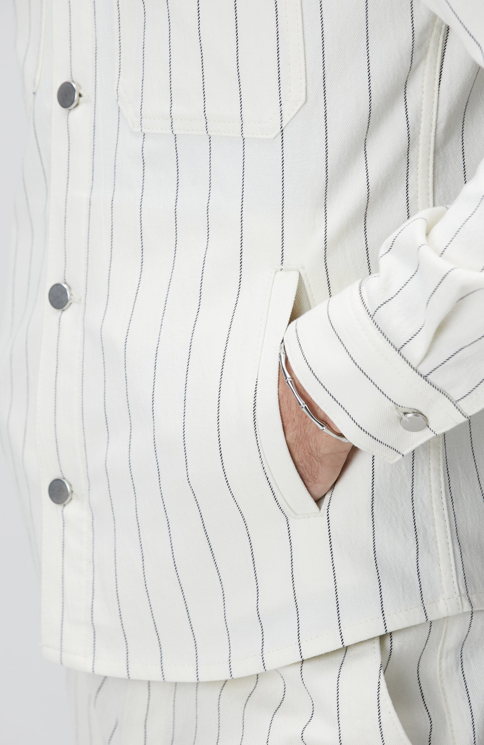 MEN'S Off-White Outer Shirt