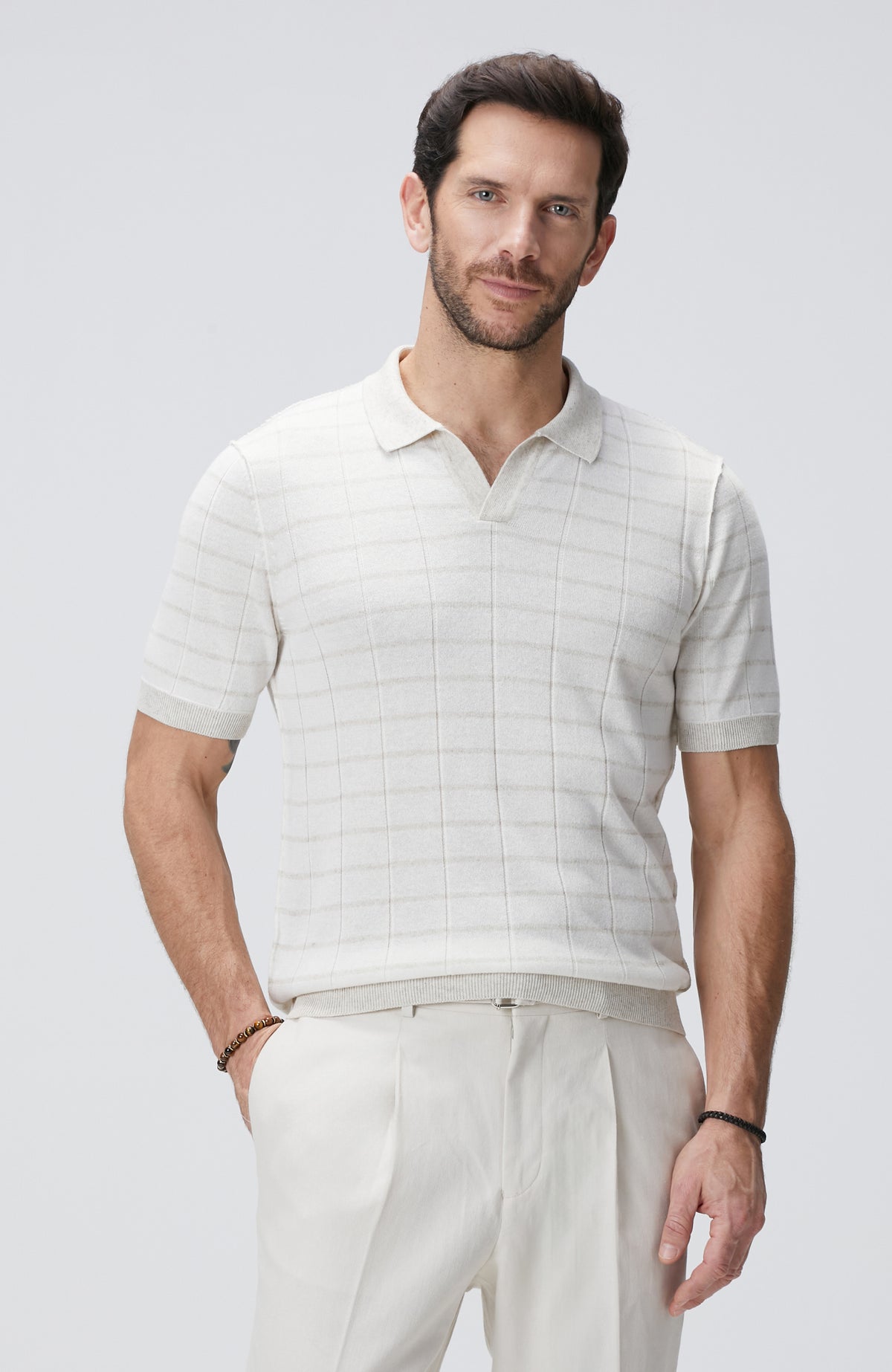 MEN'S Linen Blend Sweater