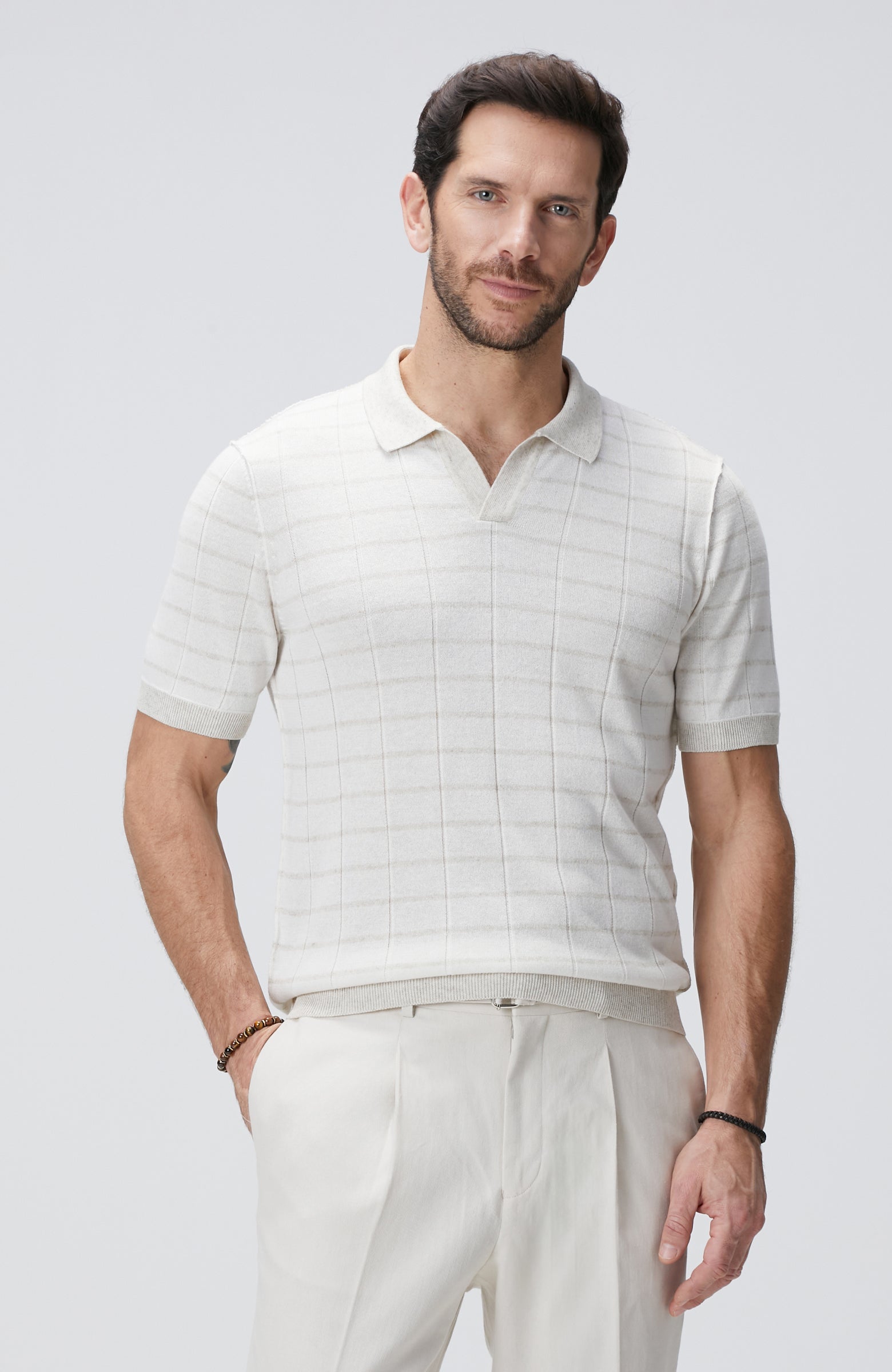 MEN'S Linen Blend Sweater