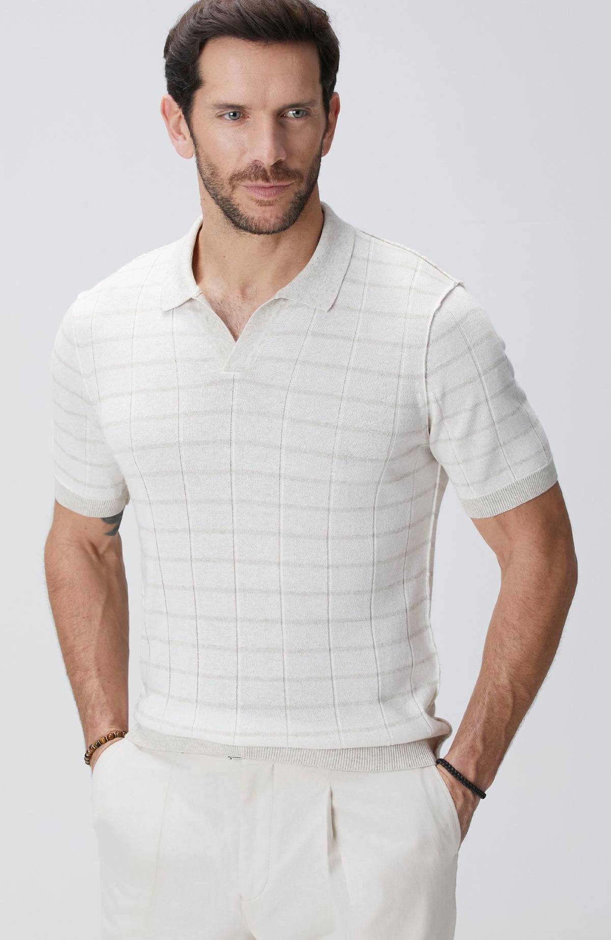 MEN'S Linen Blend Sweater