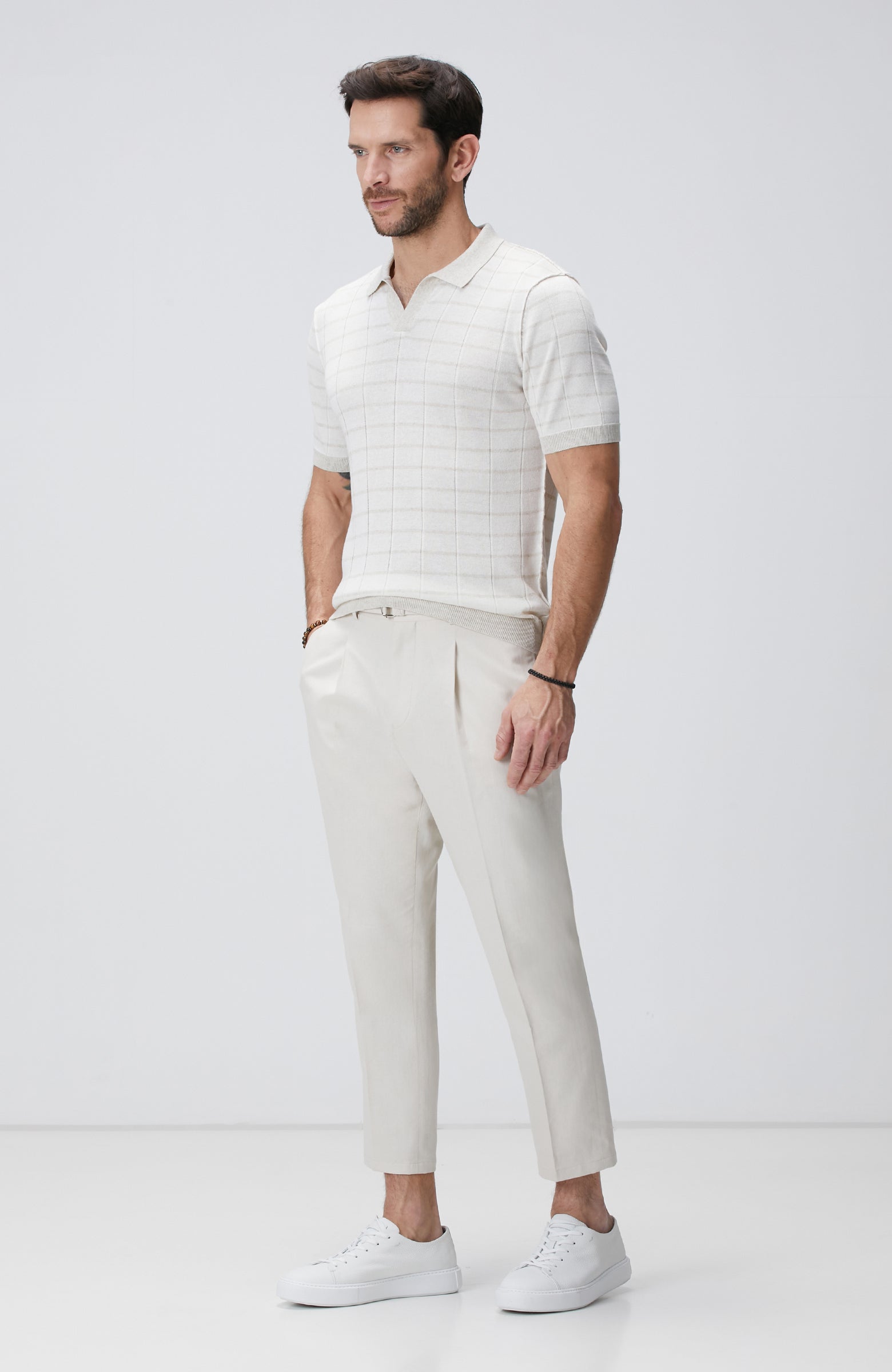 MEN'S Linen Blend Sweater