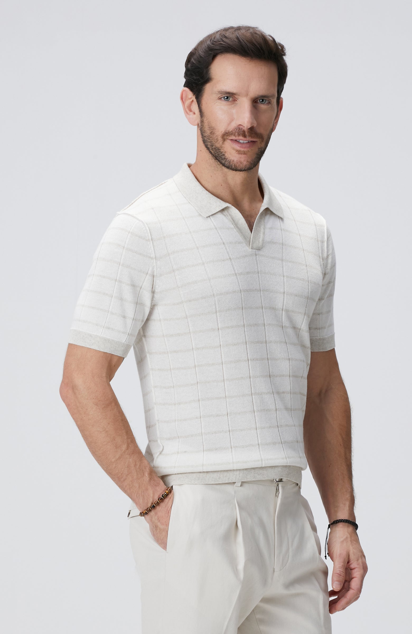 MEN'S Linen Blend Sweater