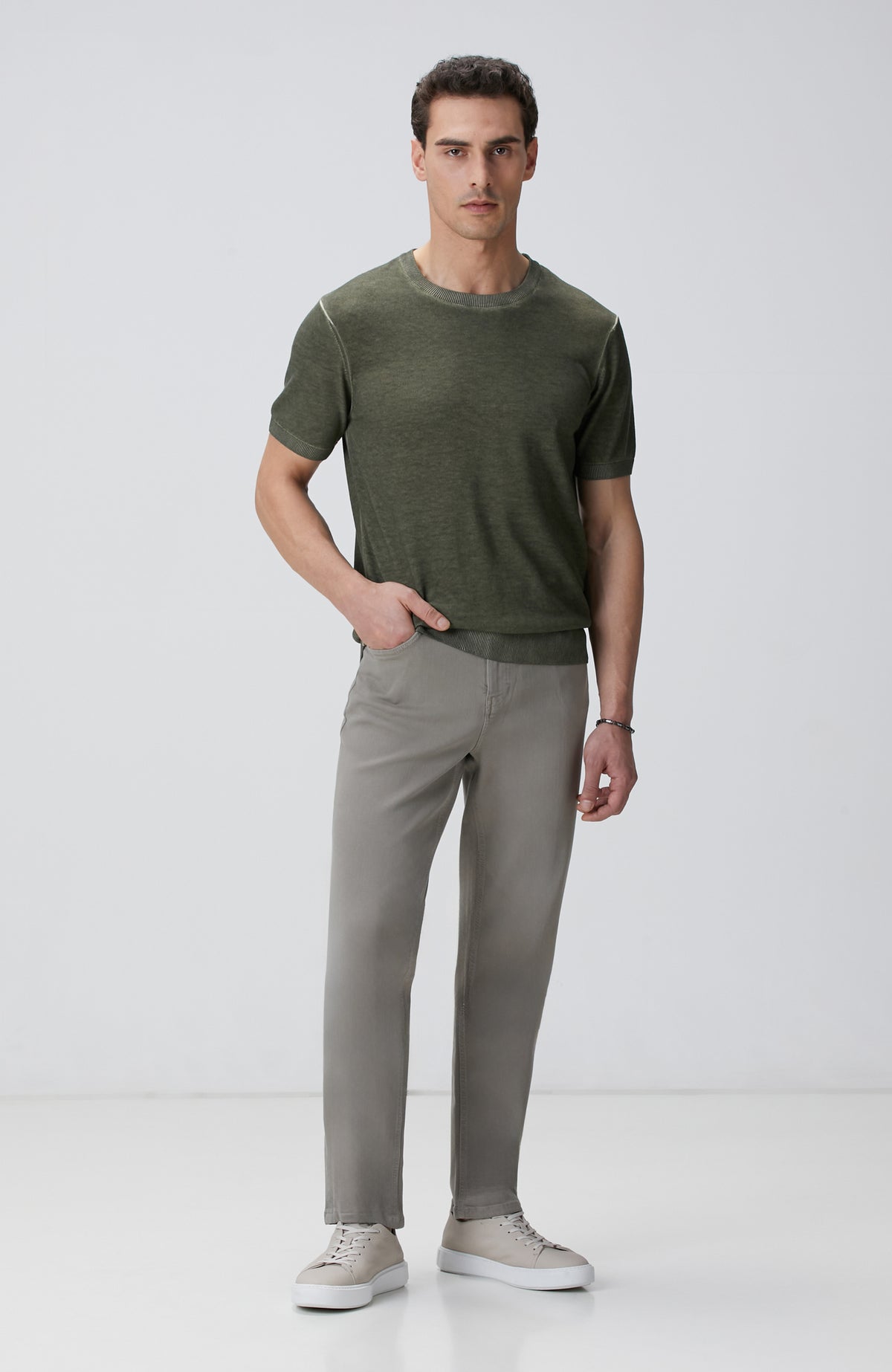 MEN'S Linen Blend Sweater