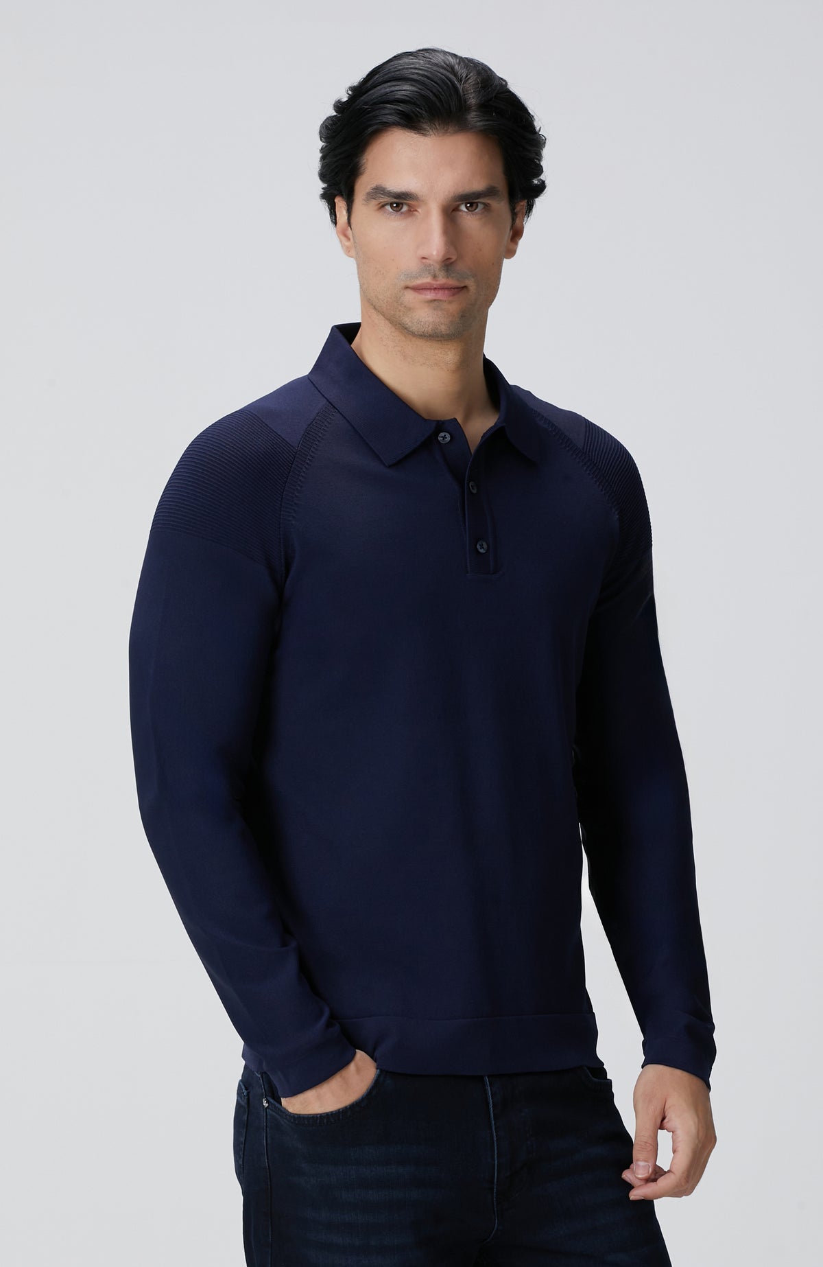 MEN'S Navy Blue Knitwear