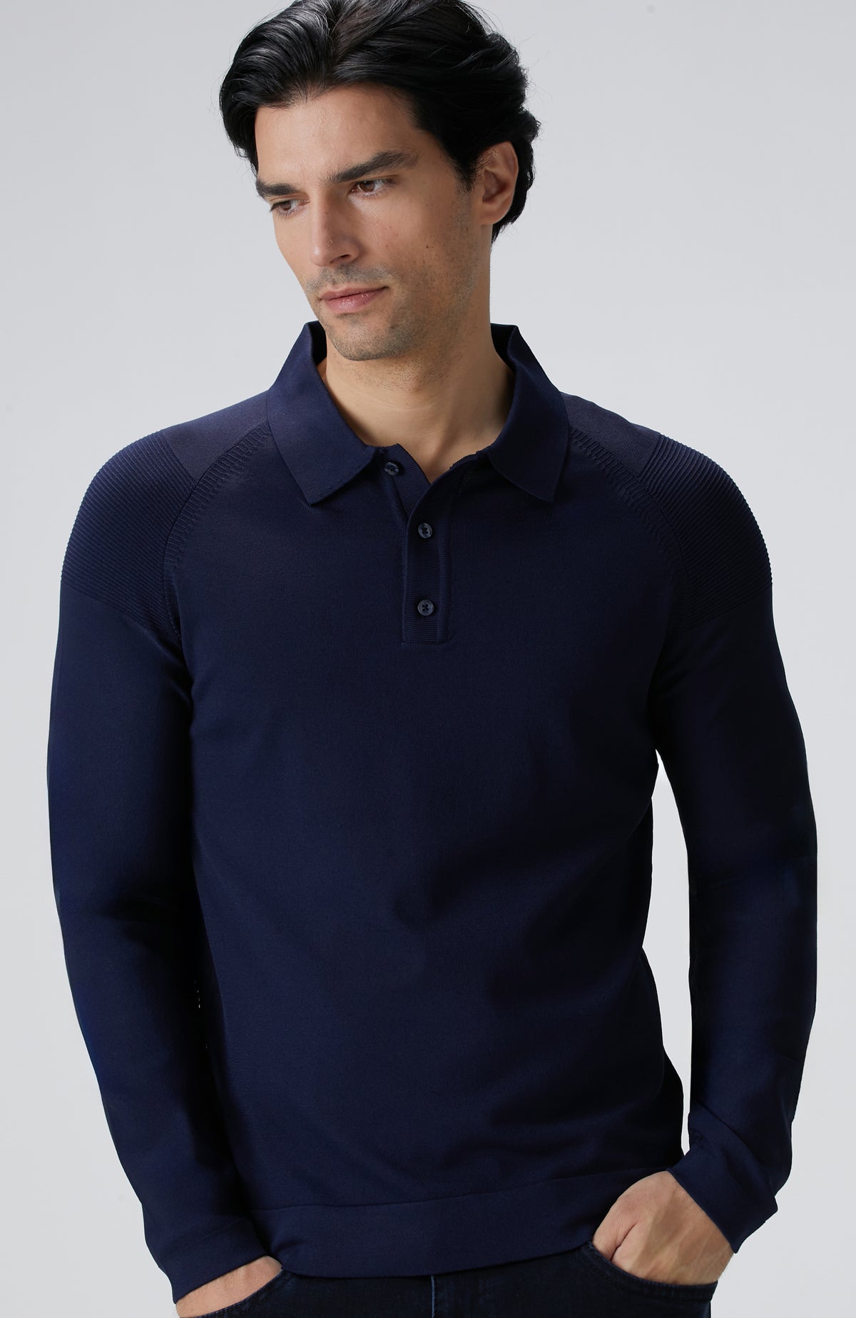 MEN'S Navy Blue Knitwear