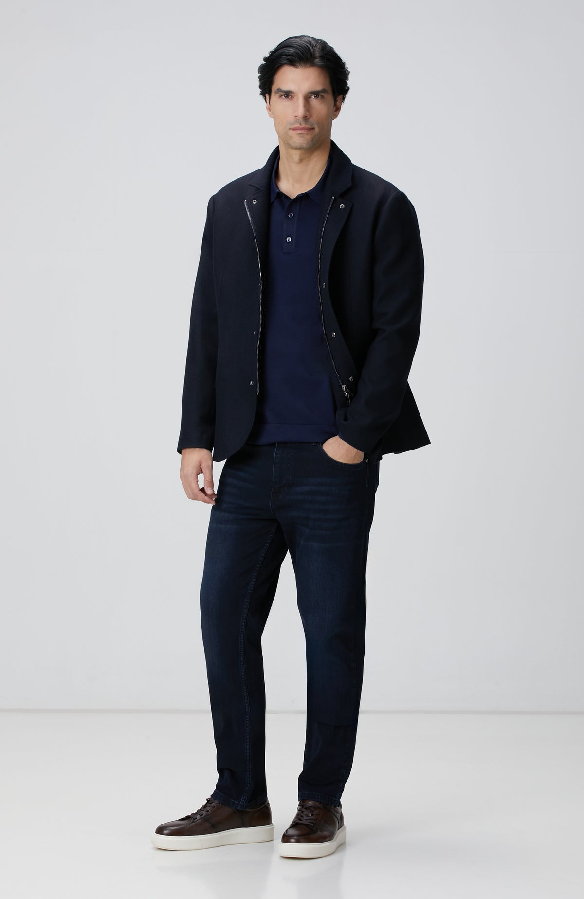 MEN'S Navy Blue Knitwear