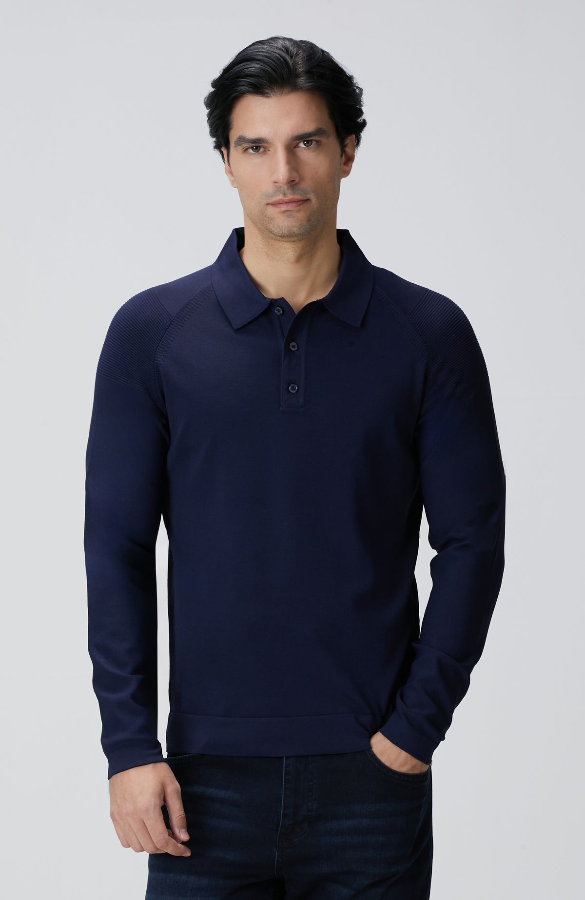MEN'S Navy Blue Knitwear