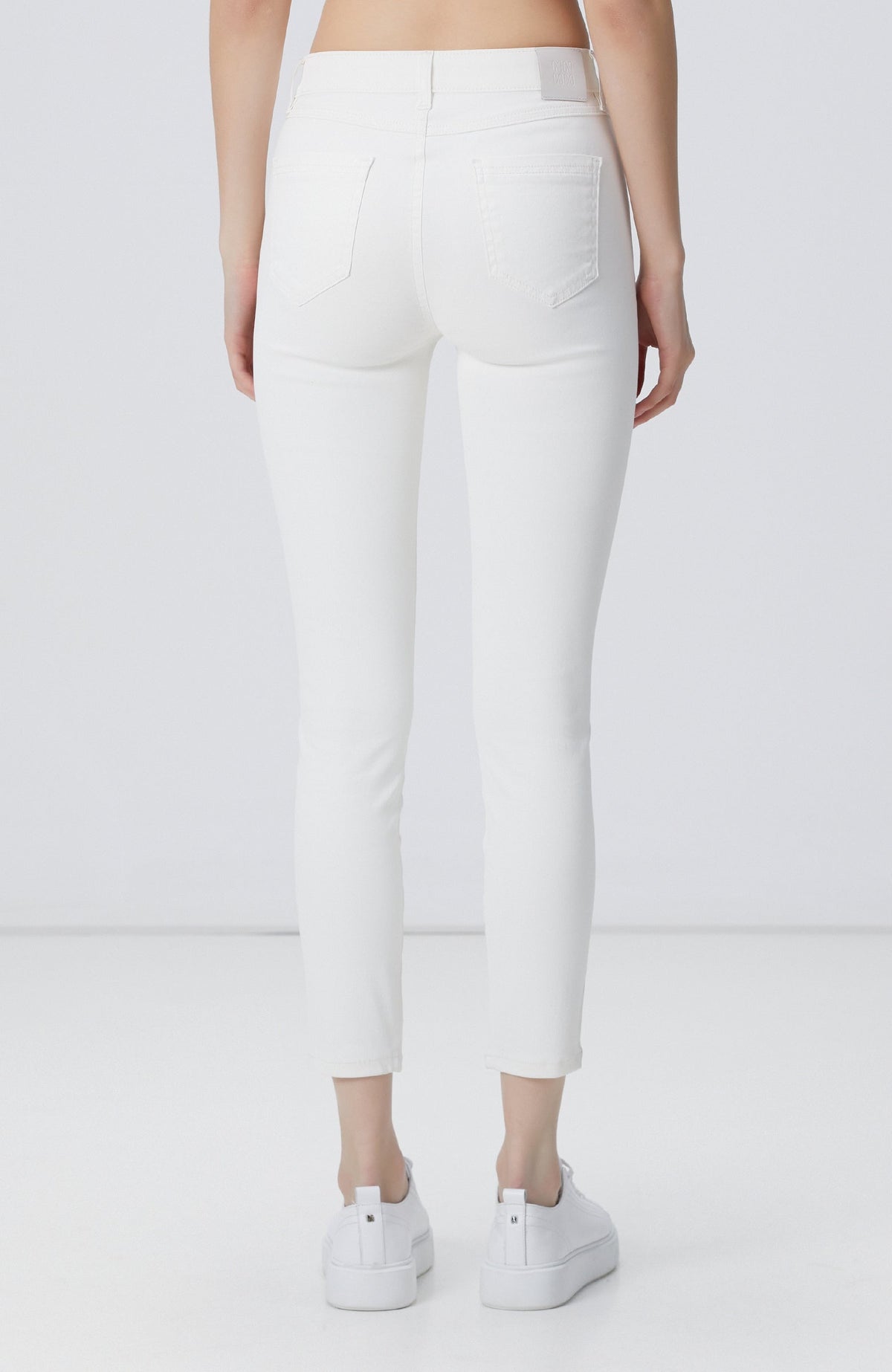 WOMEN'S White Denim Pants