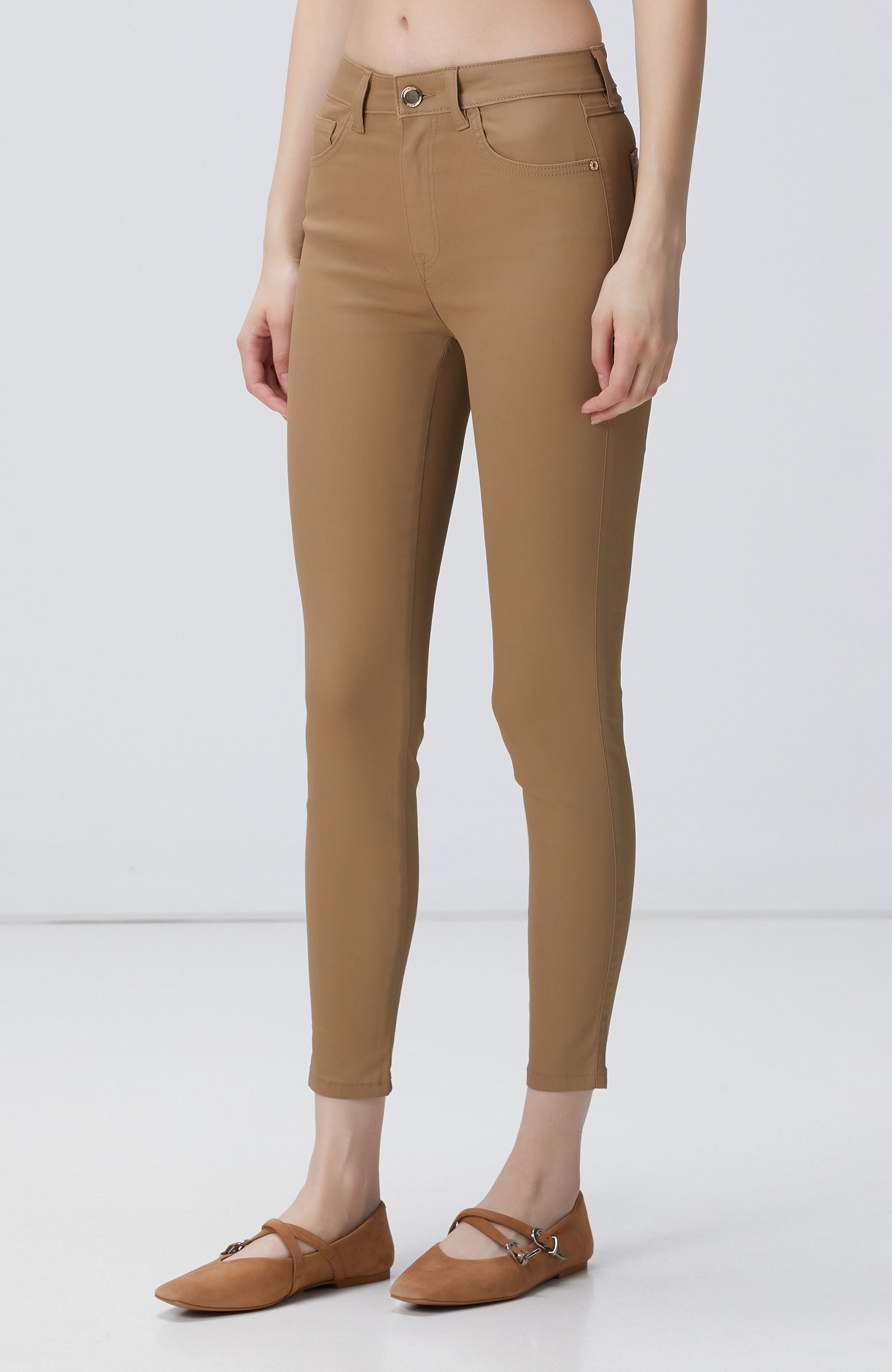 WOMEN'S Camel Denim Pants