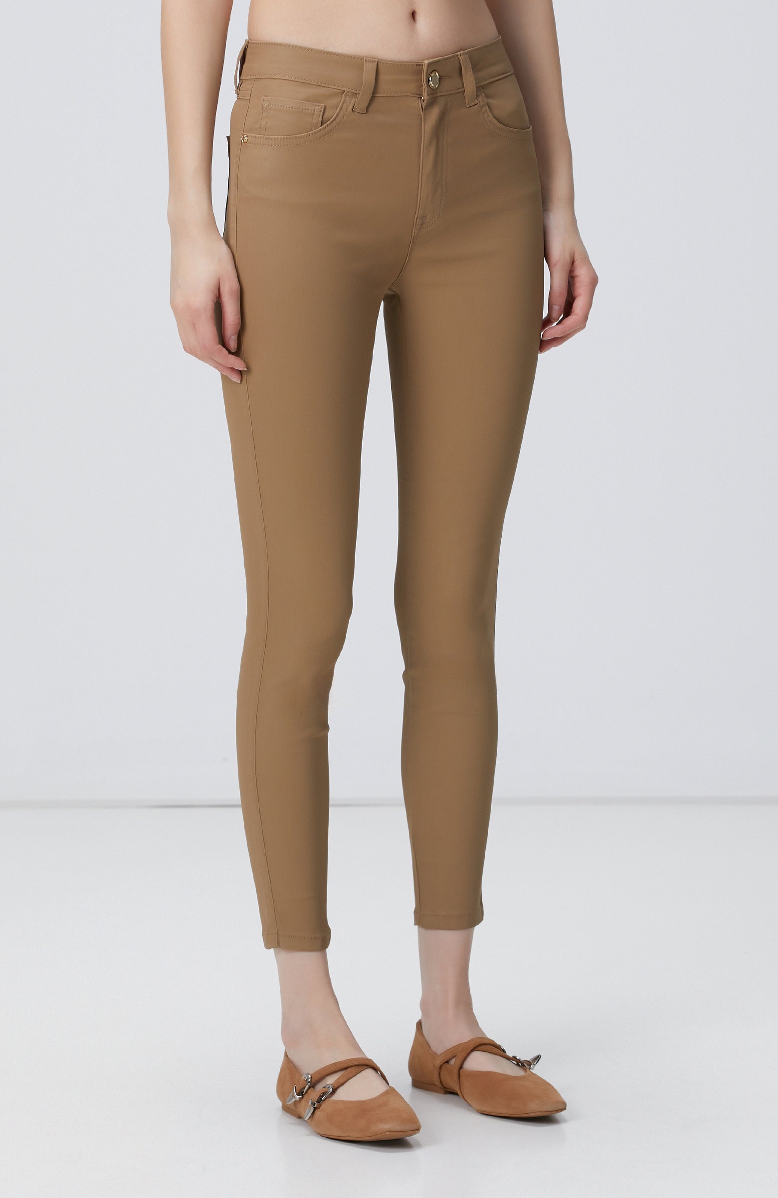 WOMEN'S Camel Denim Pants