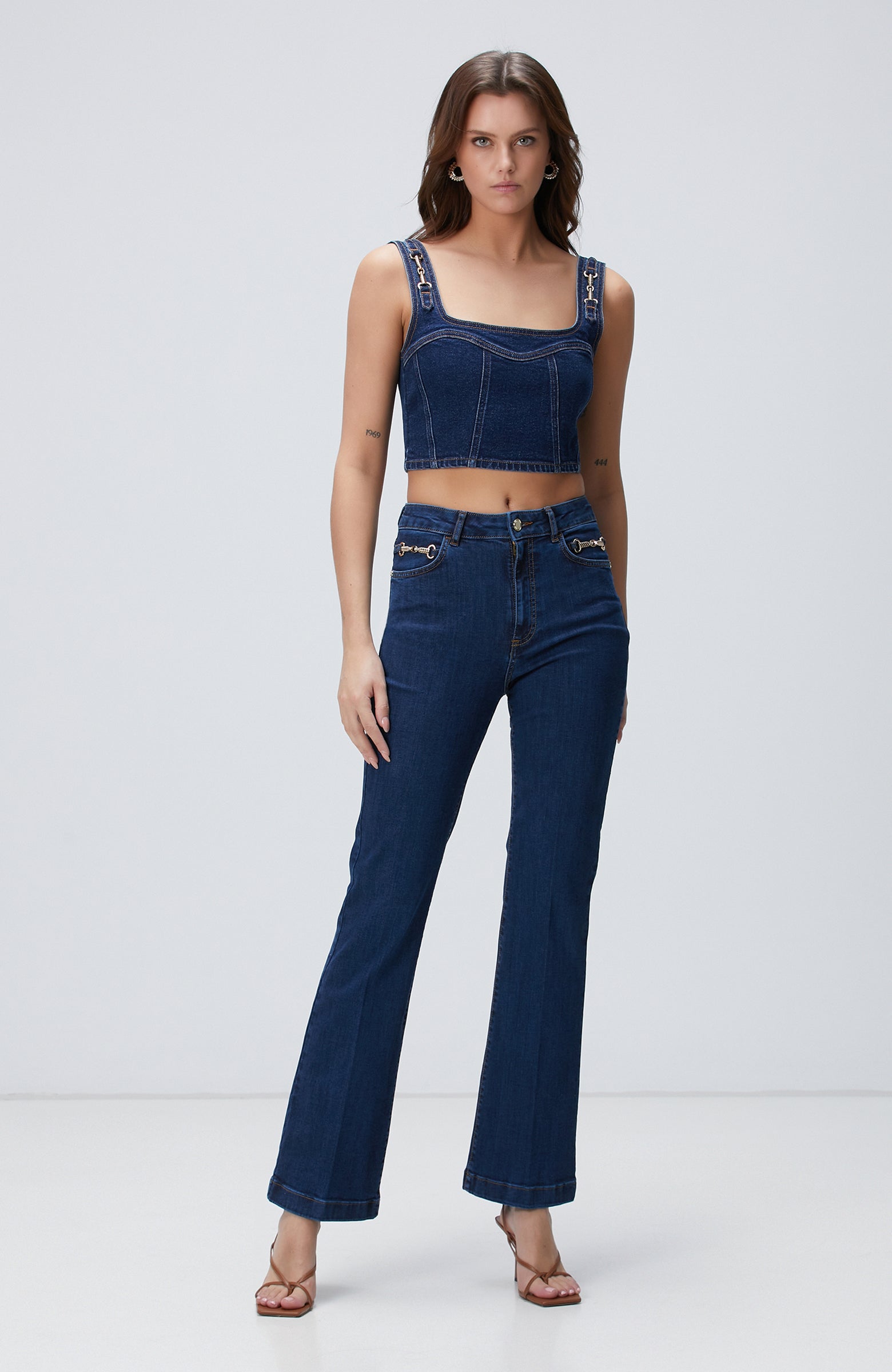 WOMEN'S Indigo Denim Pants