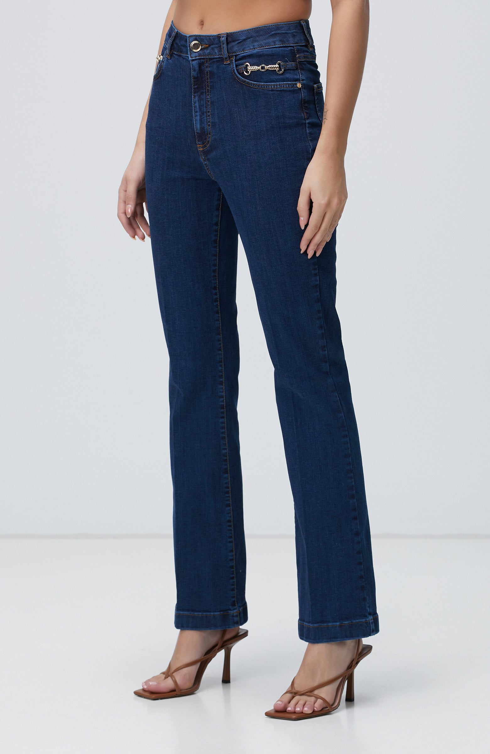 WOMEN'S Indigo Denim Pants