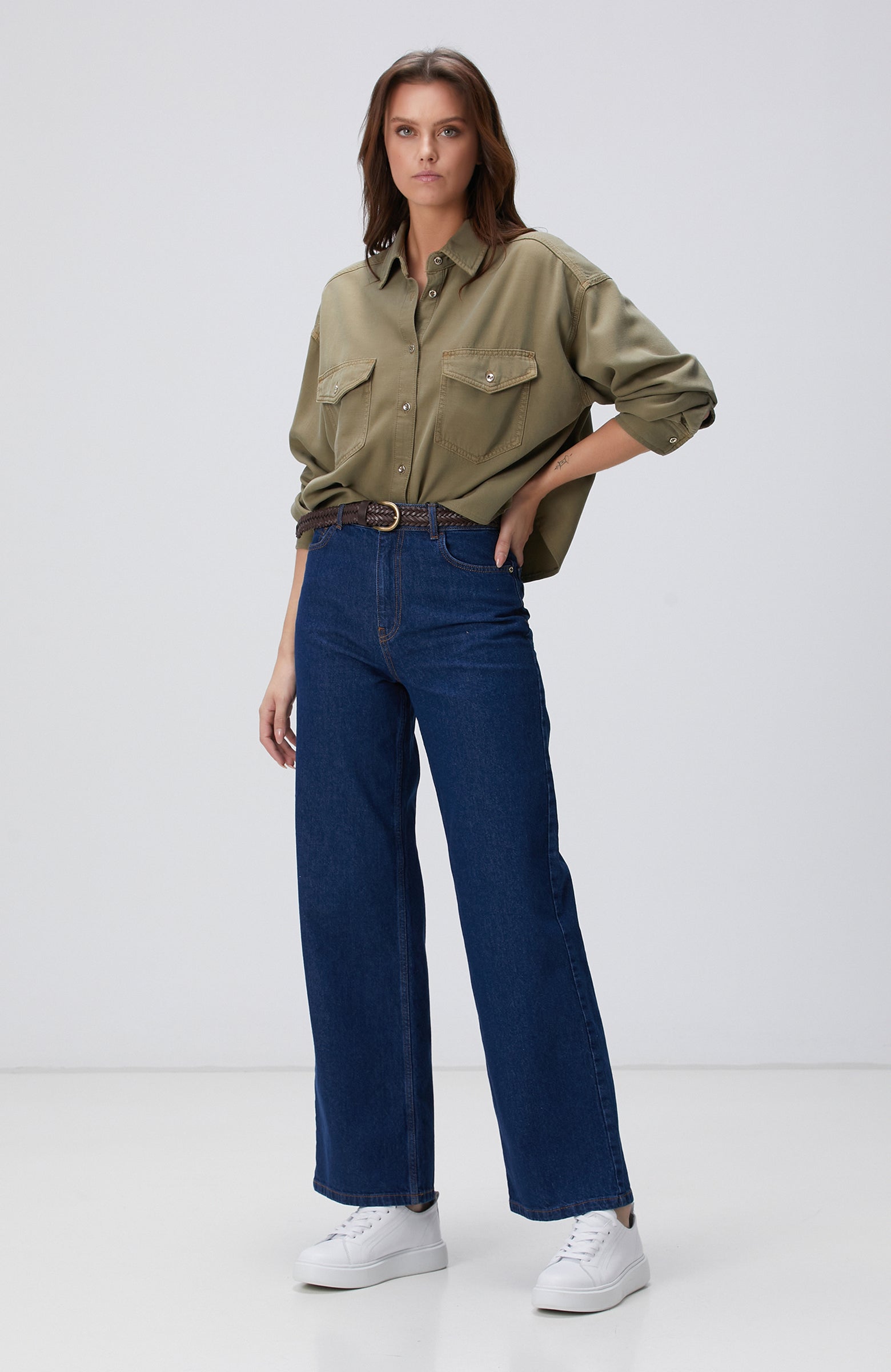WOMEN'S Indigo Denim Pants