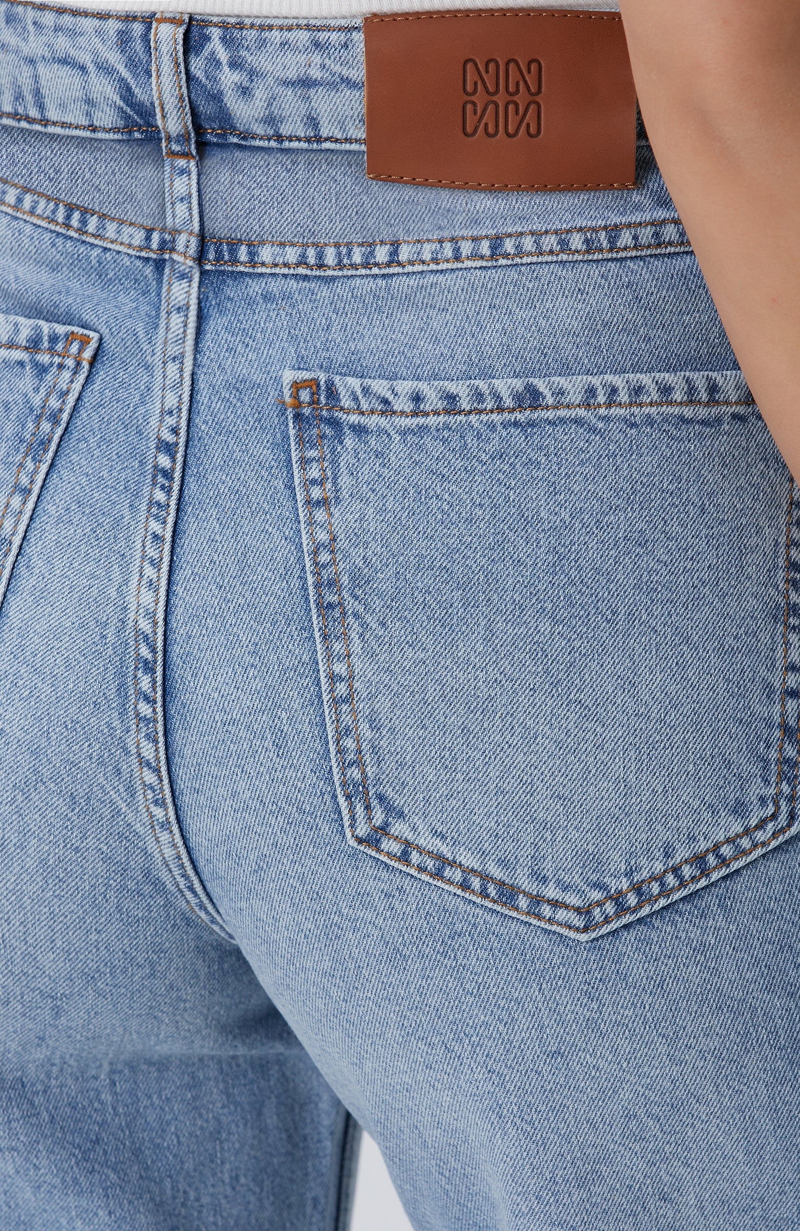 WOMEN'S Light Indigo Blue Denim Pants