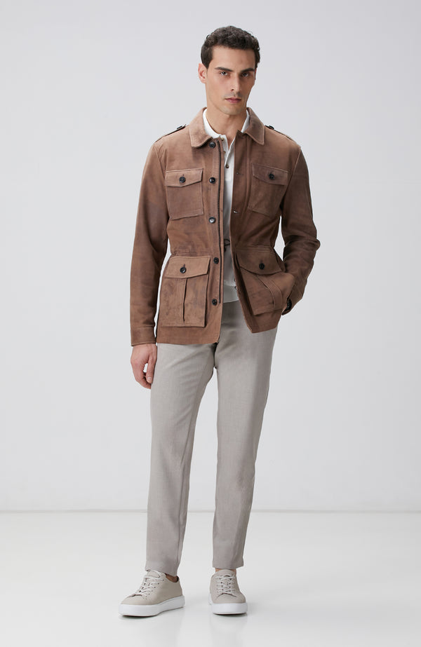 MEN'S Light Beige Trousers