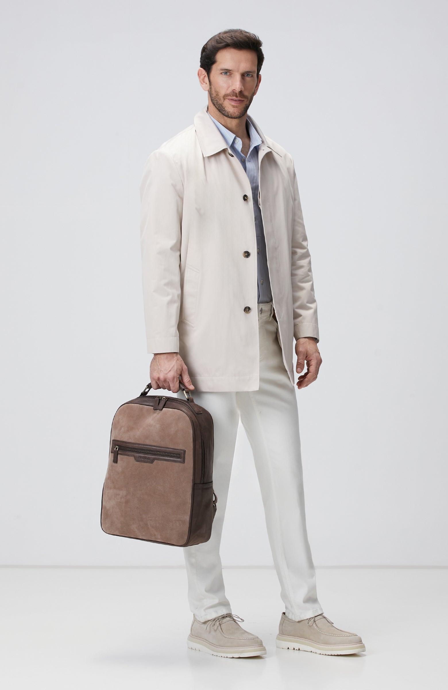 MEN'S Blue Striped Shirt